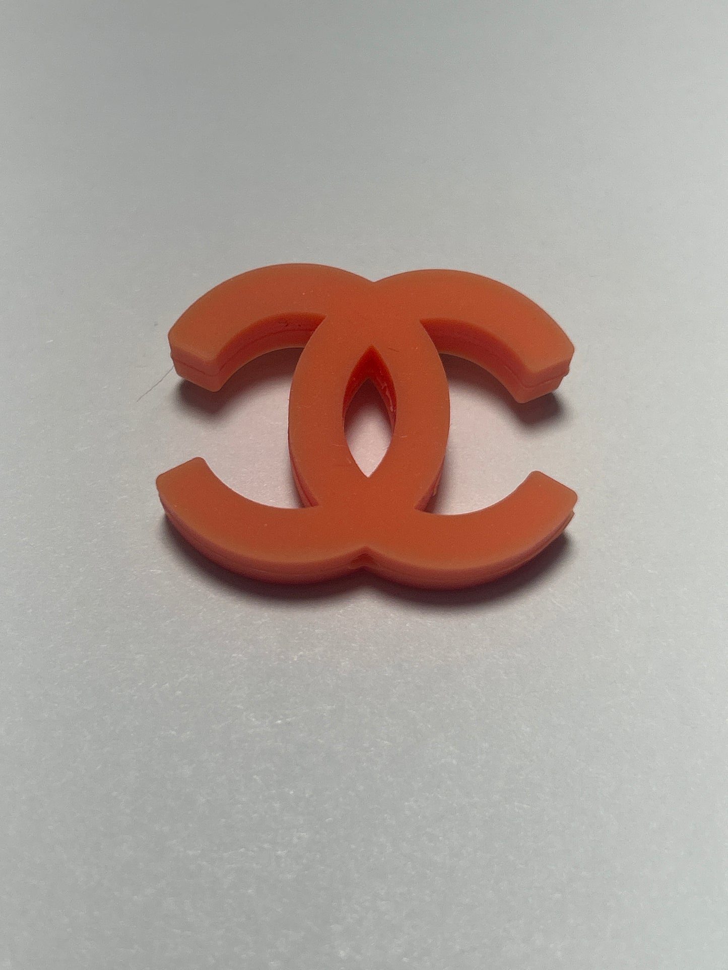 Cee Cee Solid Color Letters Silicone Focal Bead