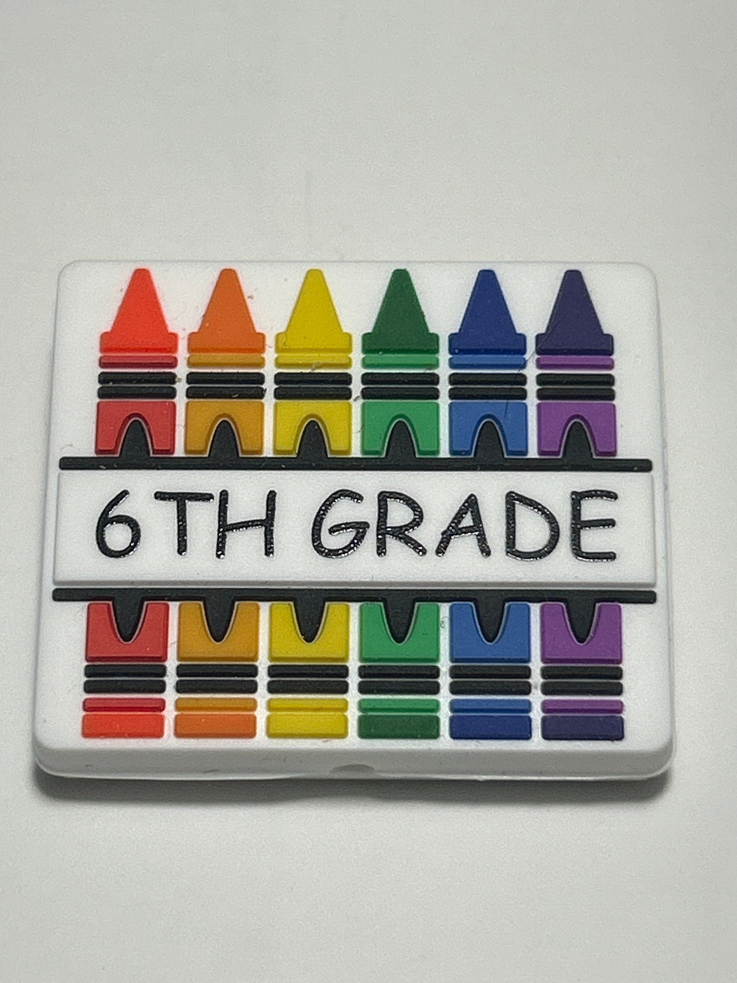 Preschool & 6th Grade Silicone Focal Bead