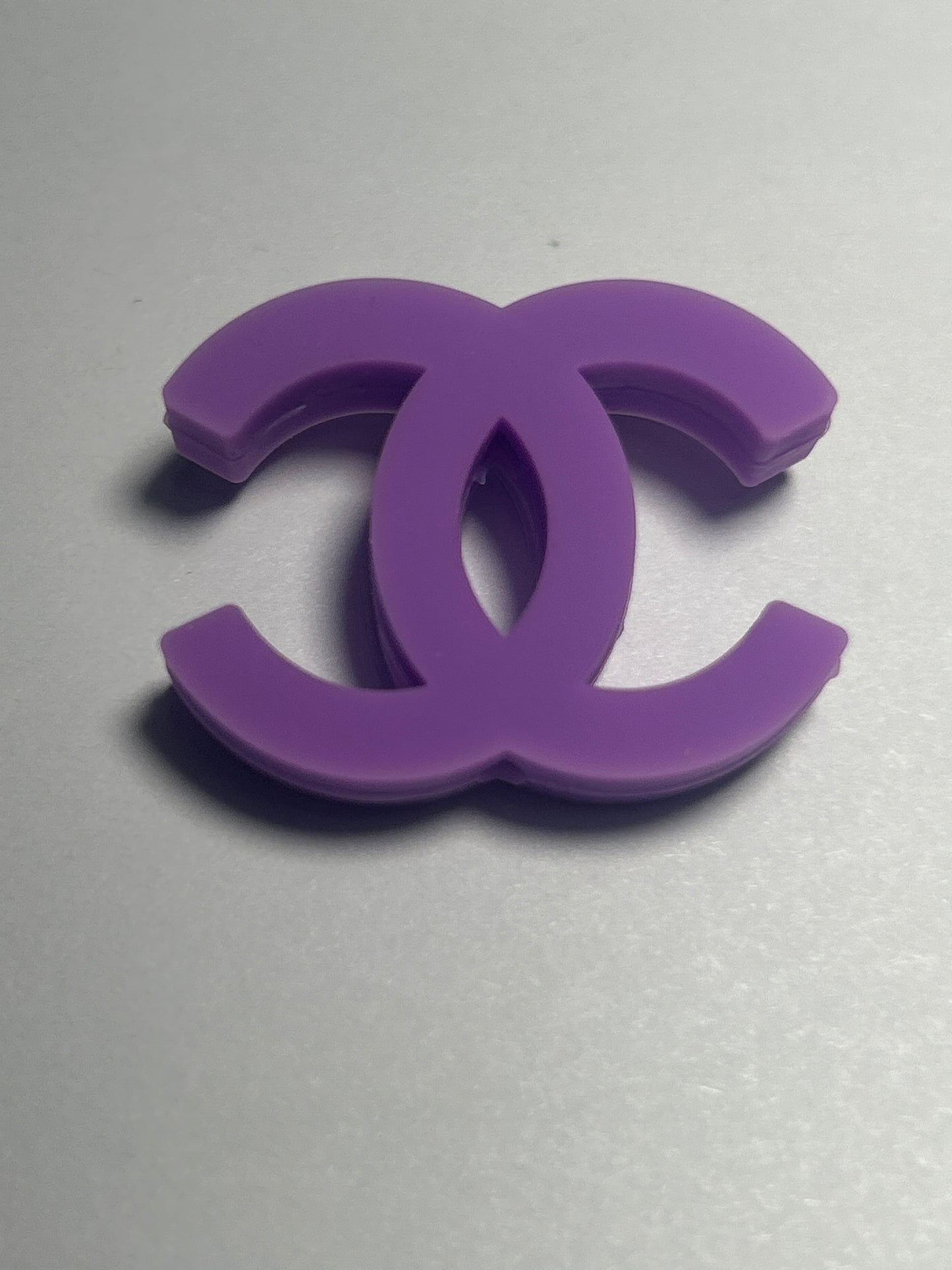 Cee Cee Solid Color Letters Silicone Focal Bead