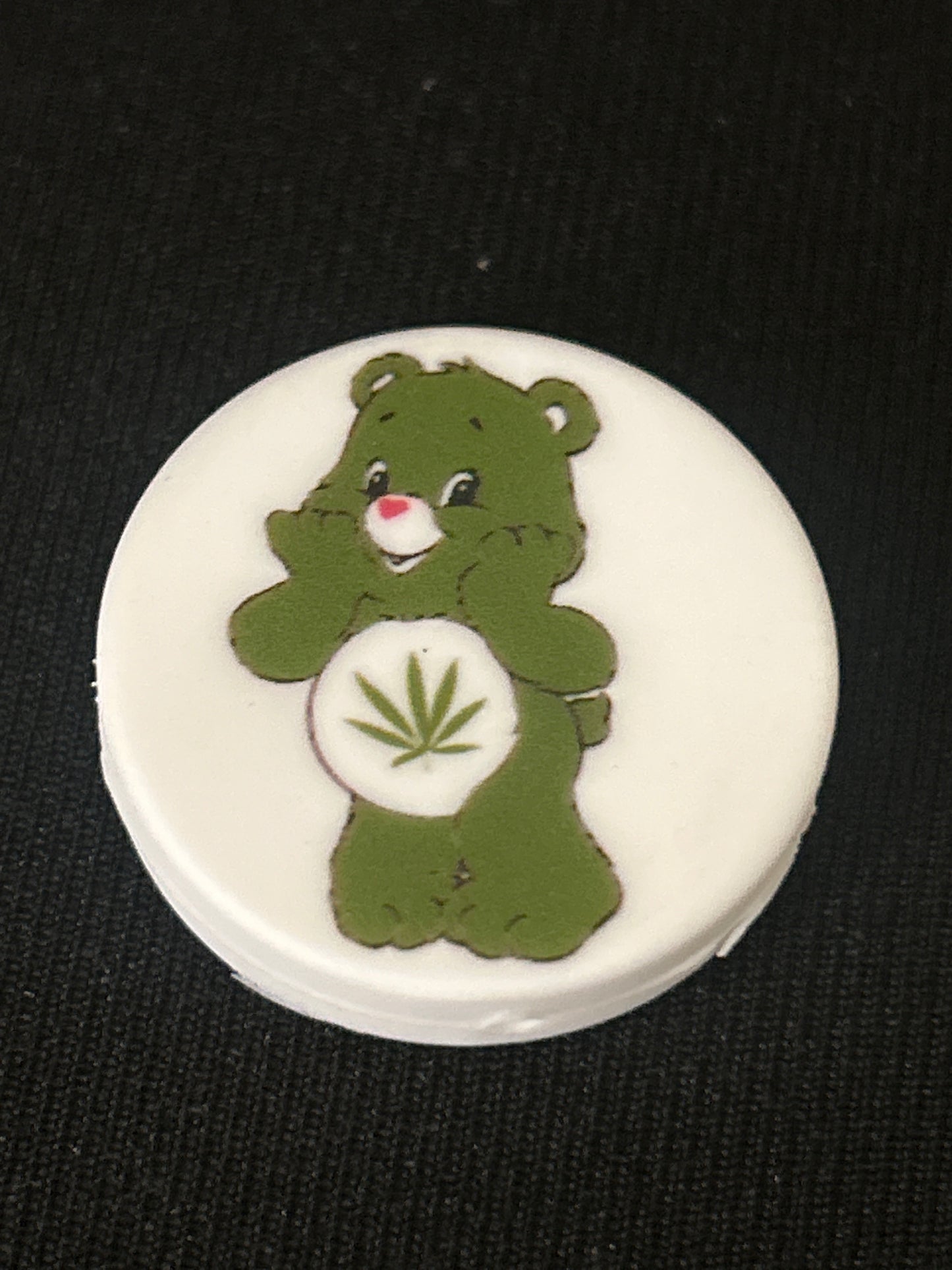 Weed CareBear Focal Bead