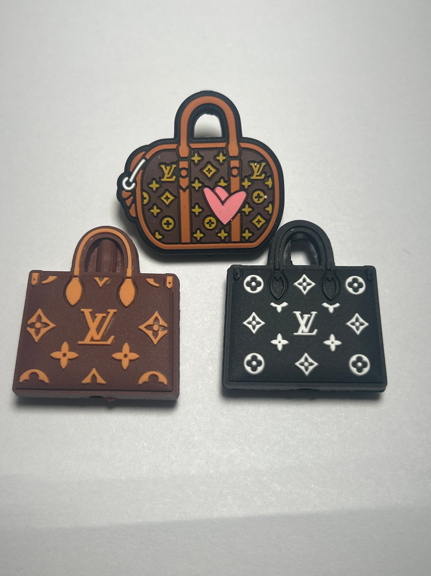 L Vee Handbags/Purse Silicone Focal Beads