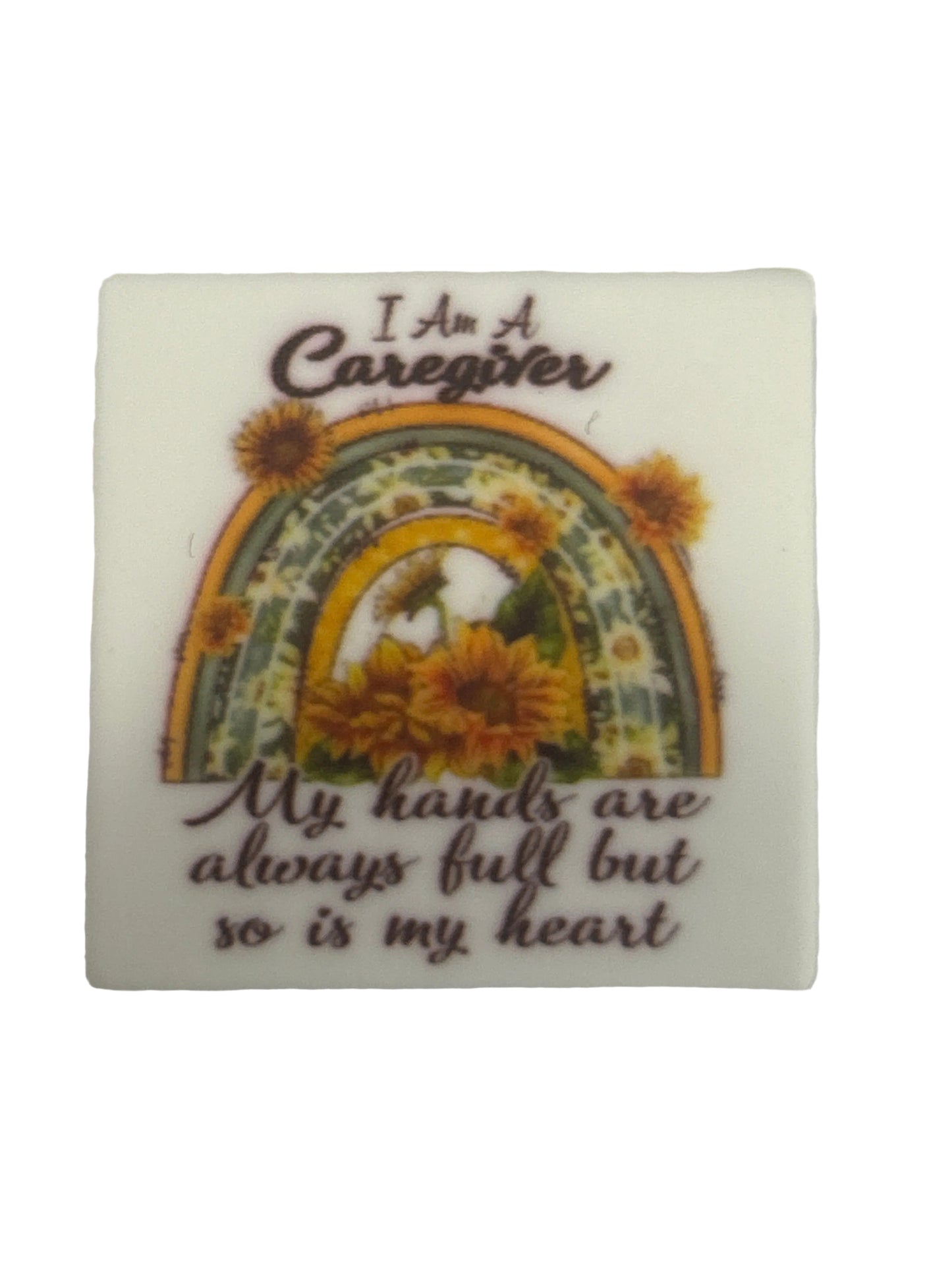 I am a caregiver - Focal Bead