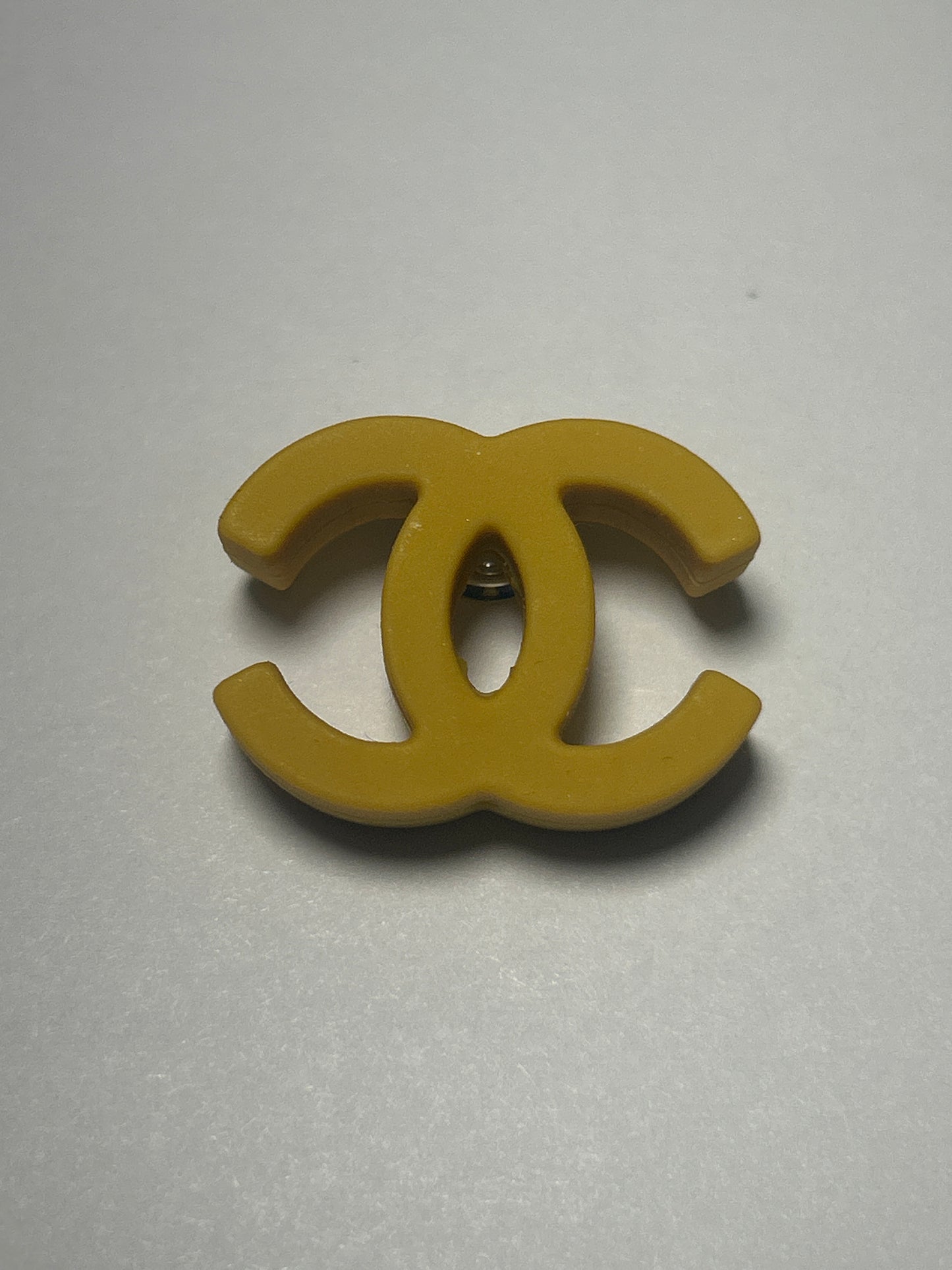 Cee Cee Solid Color Letters Smaller Silicone Focal Beads