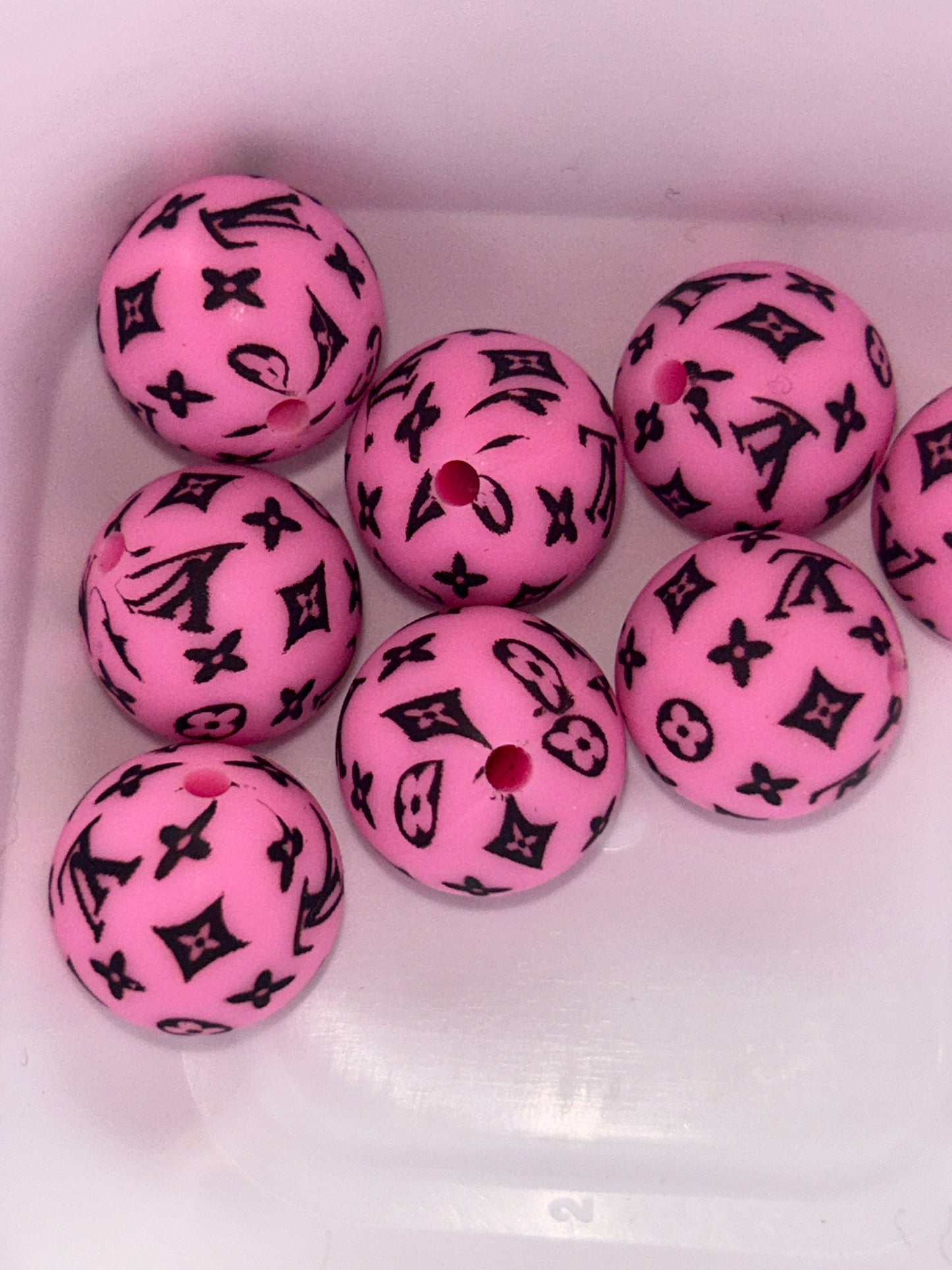 LV Round Beads