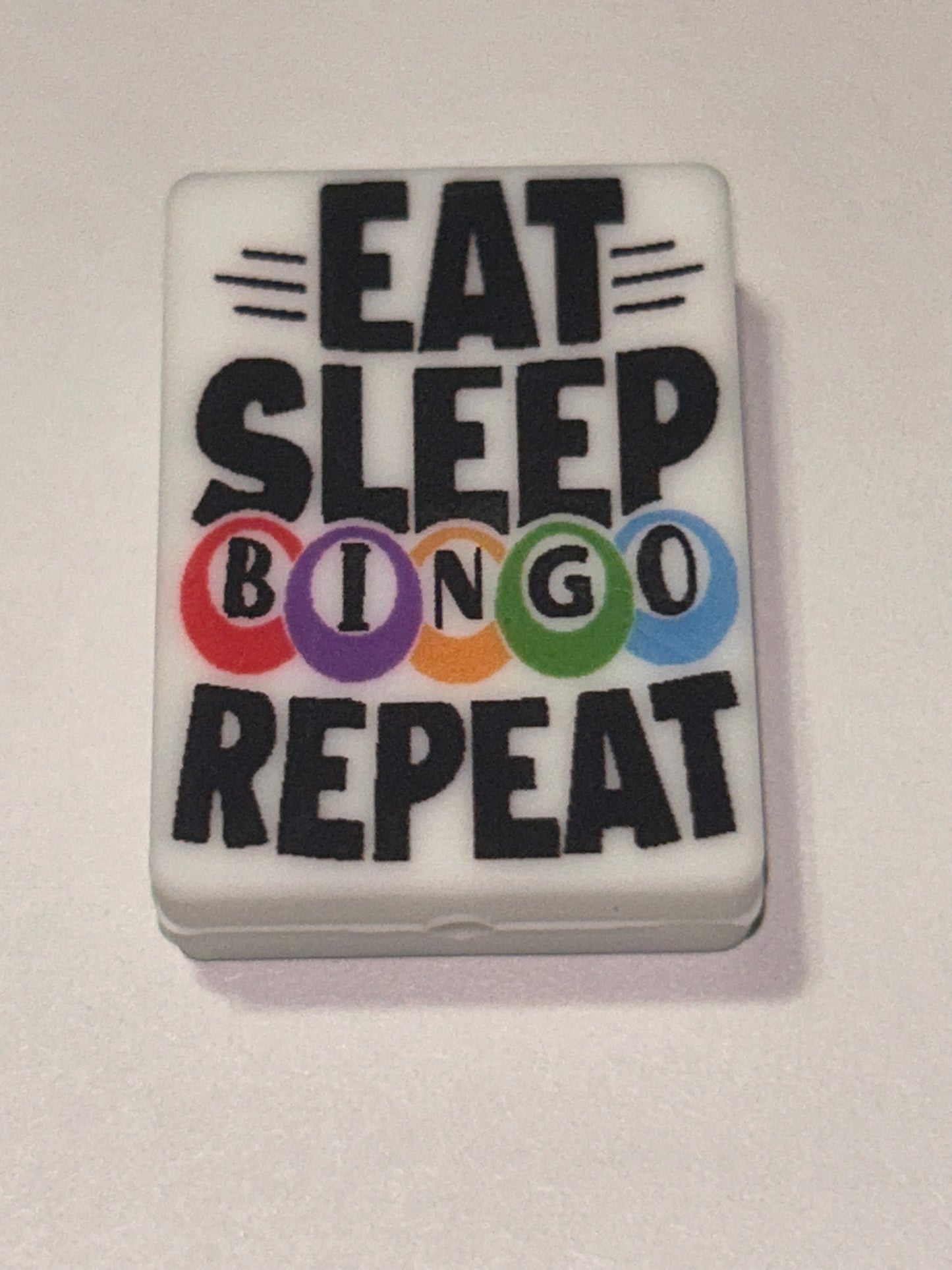 Bingo Silicone Focal Beads
