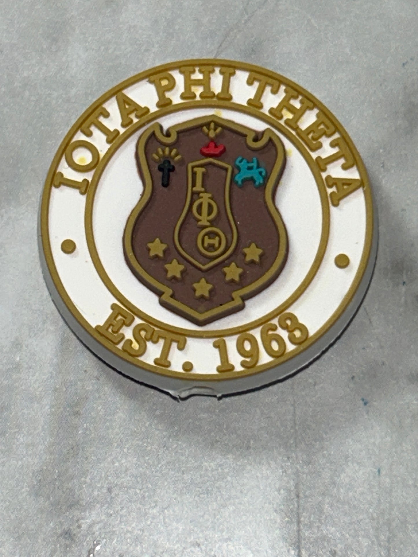 Sorority and Fraternal Silicone Focal Beads