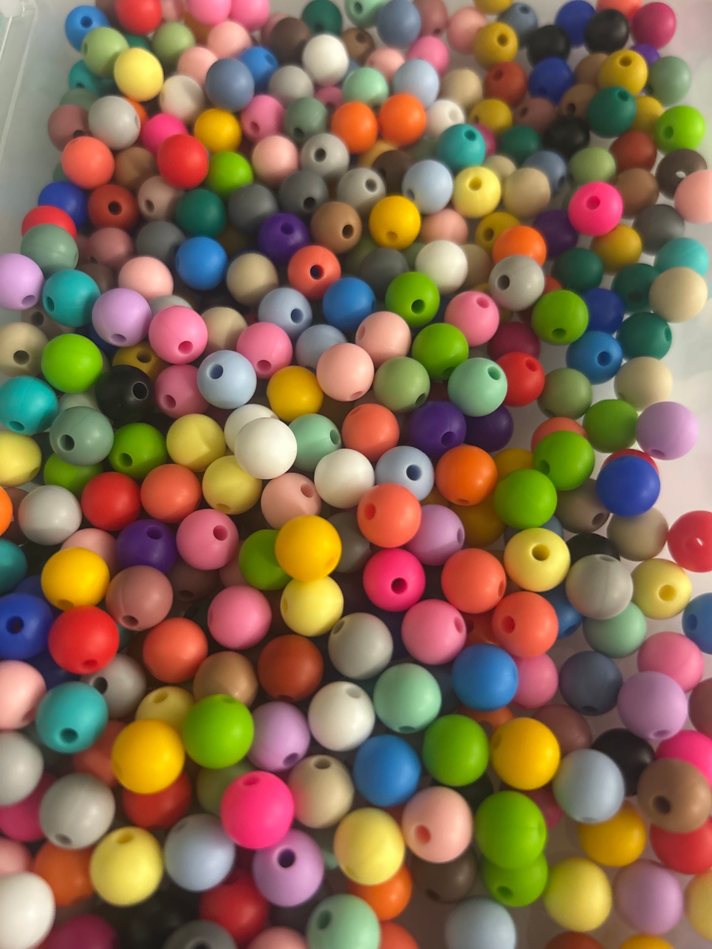 9mm Silicone Beads Scoops