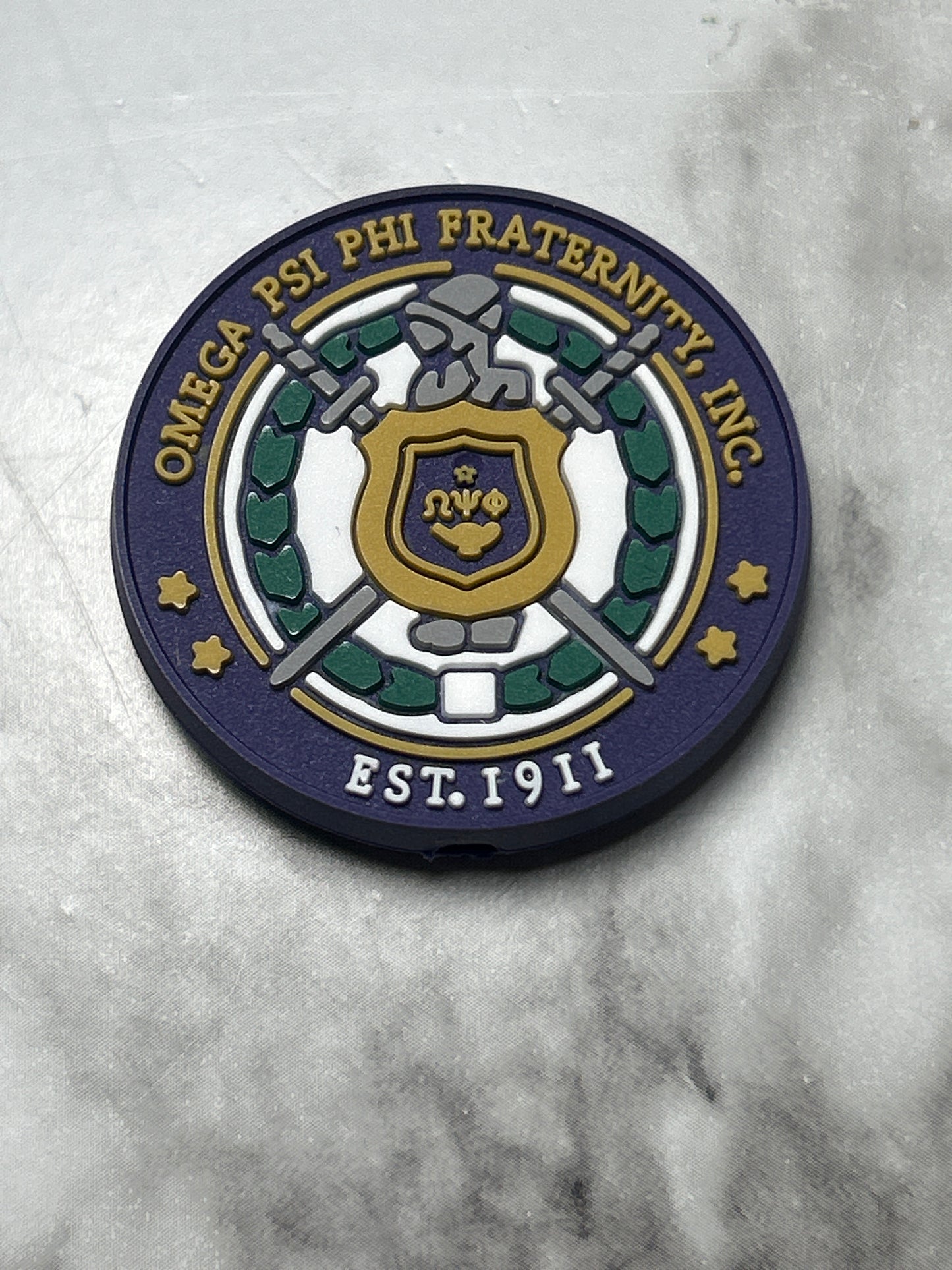 Sorority and Fraternal Silicone Focal Beads