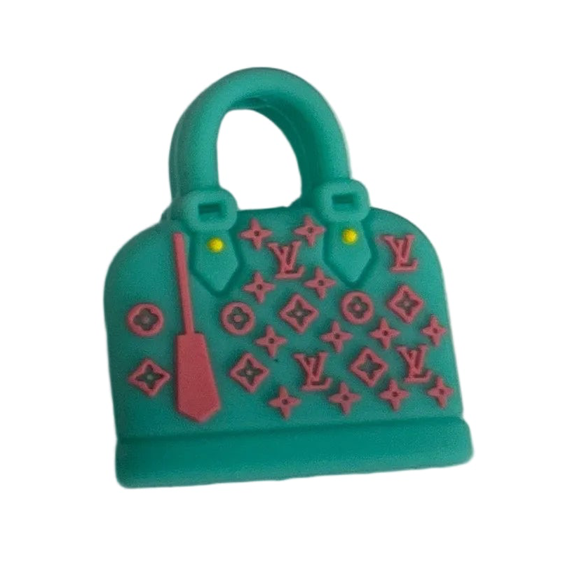 L Vee Purse Silicone Focal Beads