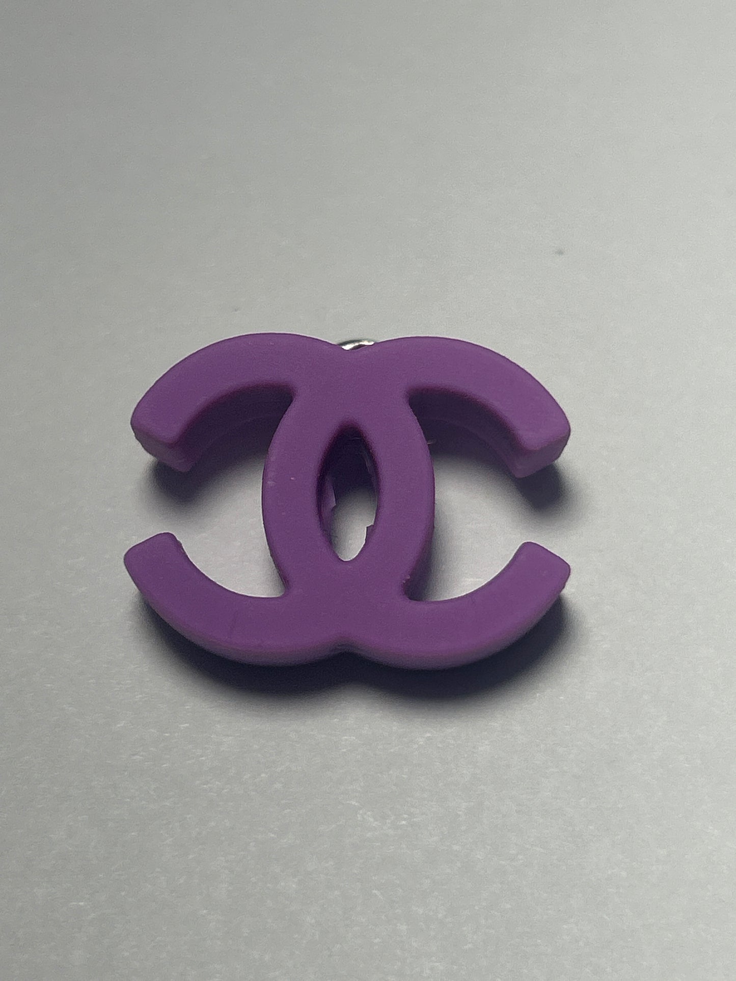 Cee Cee Solid Color Letters Smaller Silicone Focal Beads