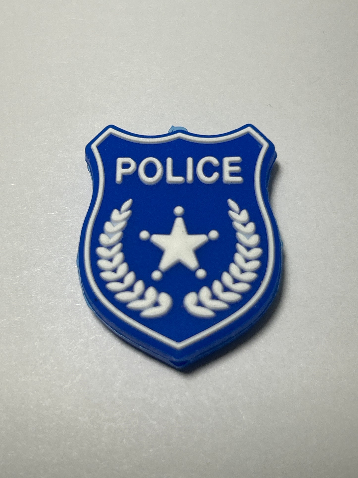 Police Badge /Police Car Silicone Focal Bead