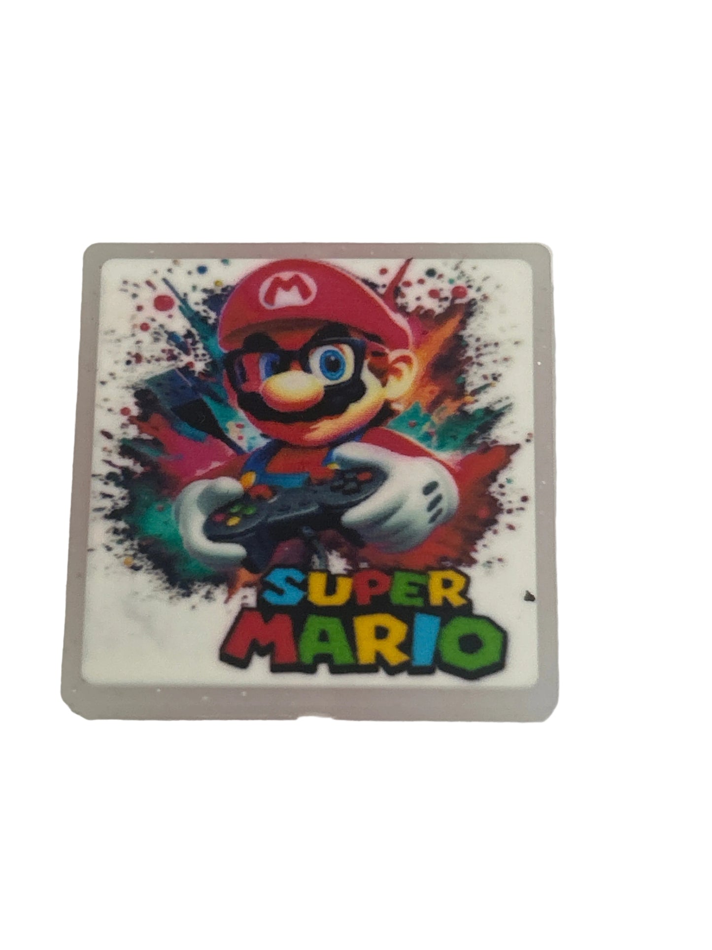 Super Mario - Square Focal Bead
