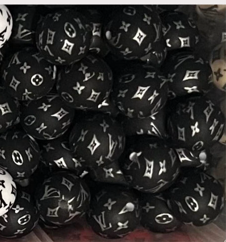 LV Round Beads
