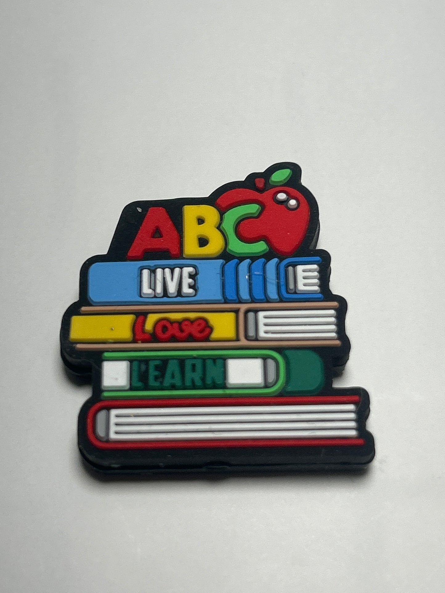 ABC Live live learn Silicone Focal Bead
