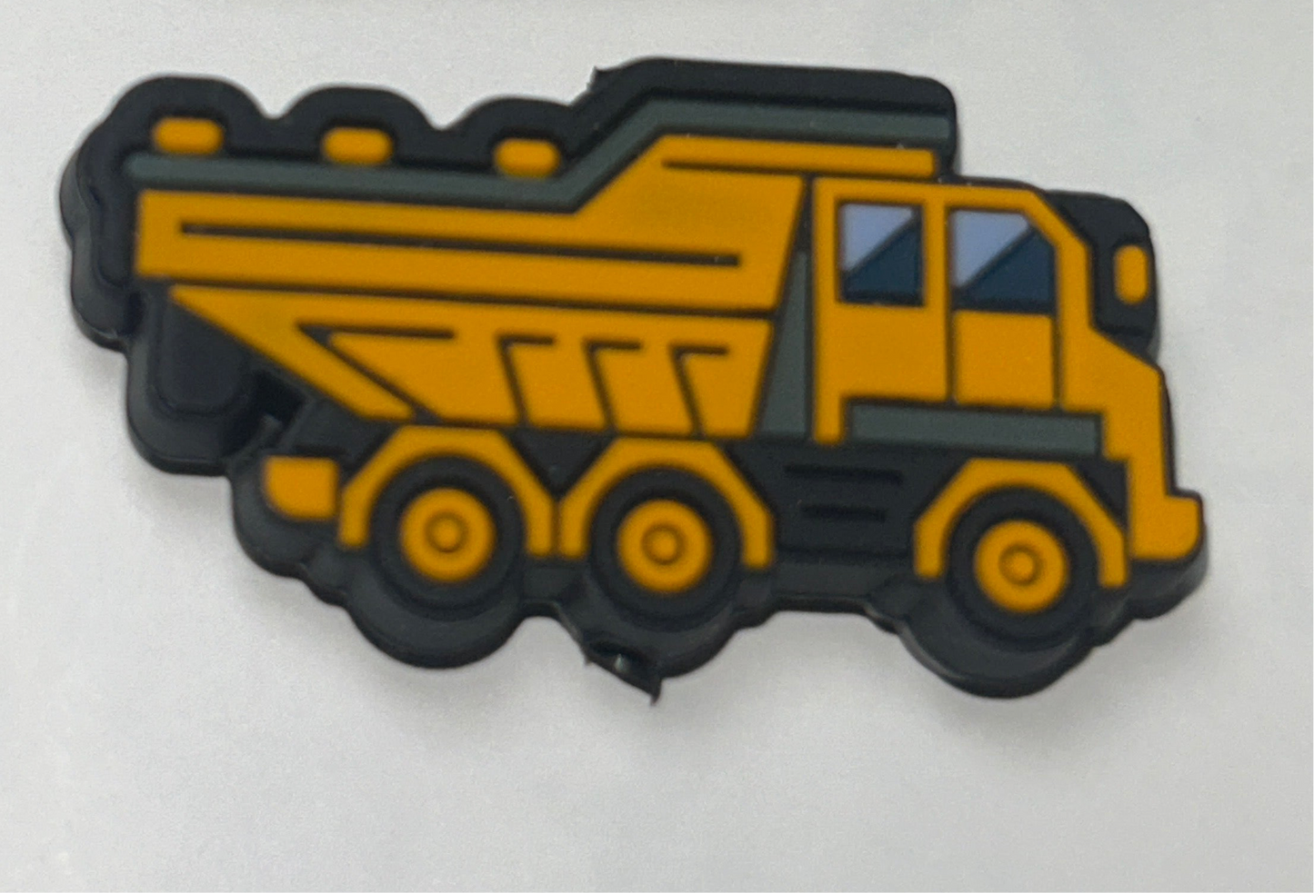 Construction Equipment Silicone Focal Bead