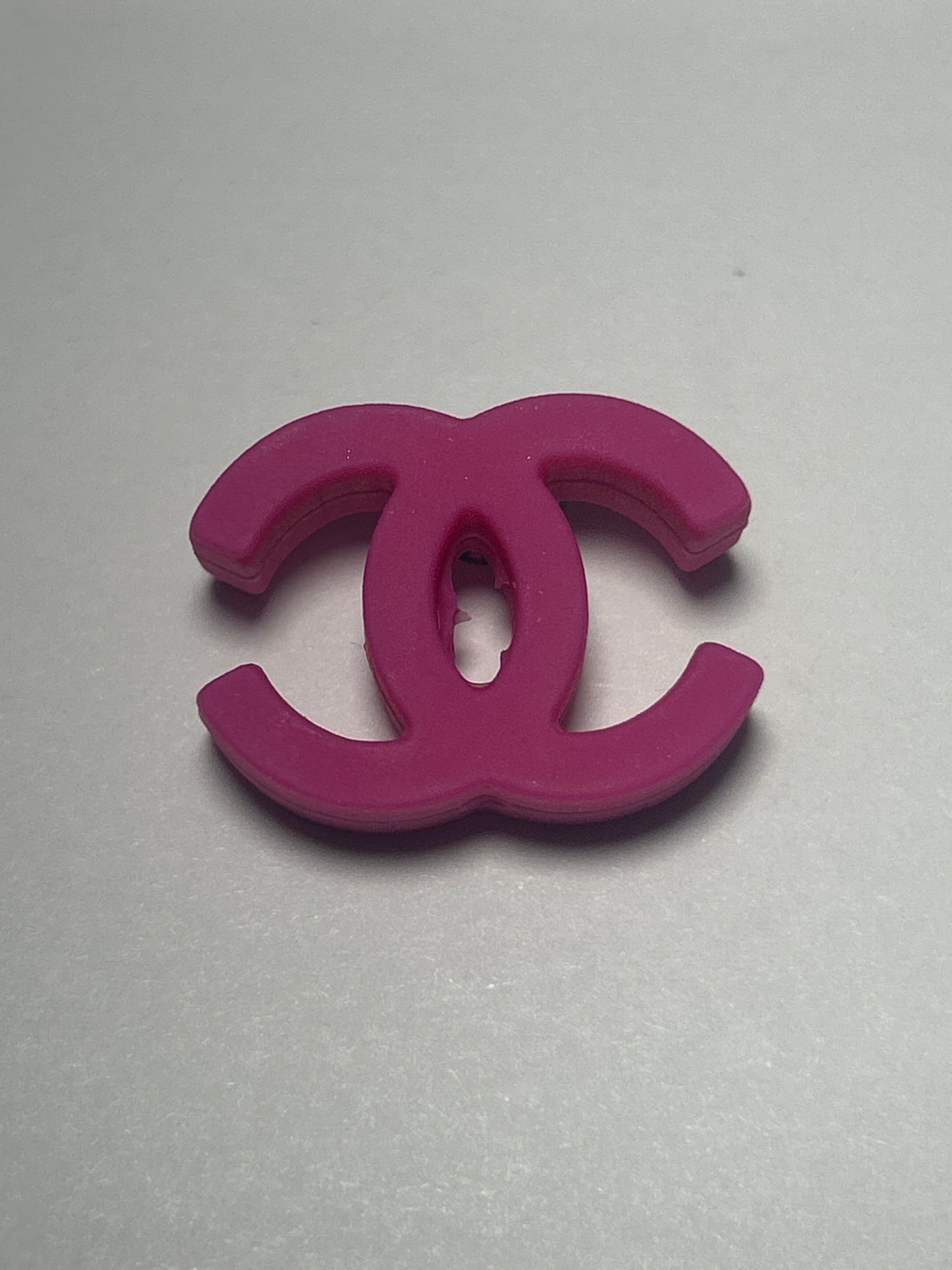 Cee Cee Solid Color Letters Smaller Silicone Focal Beads