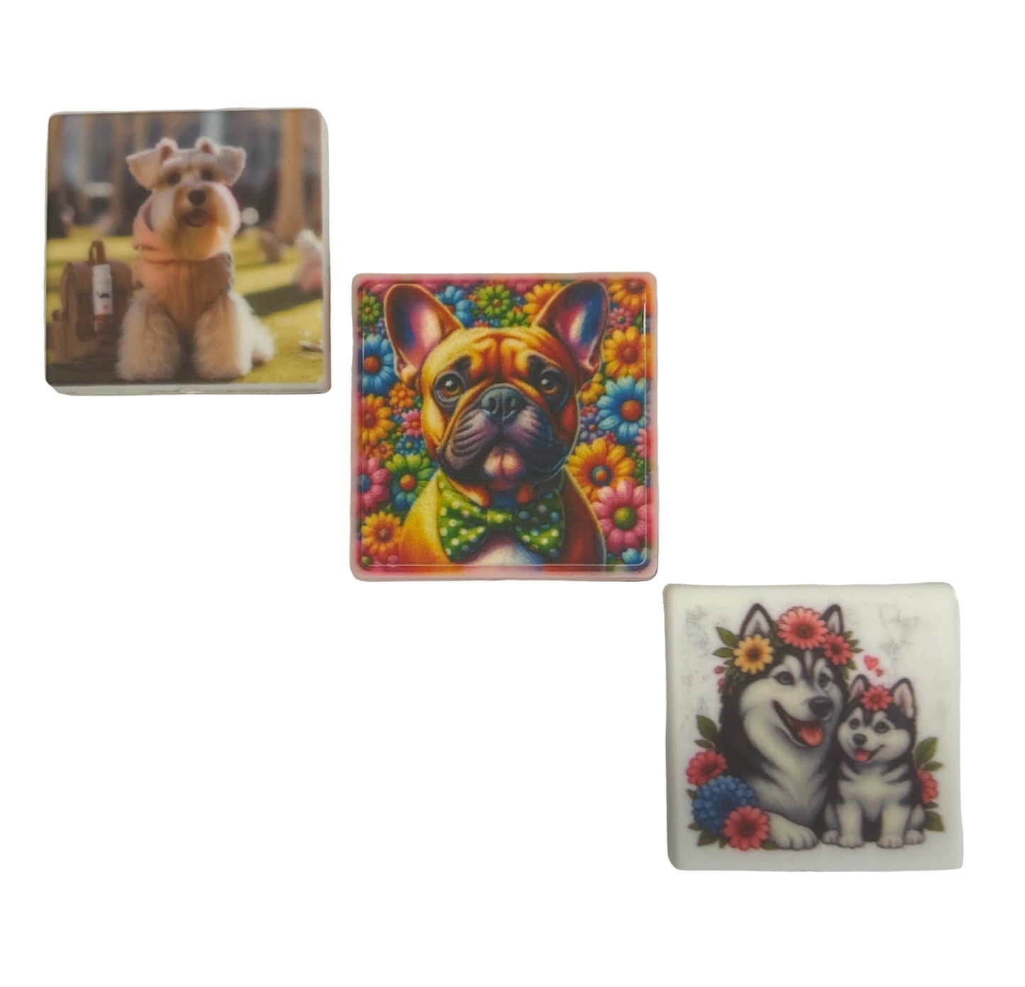 Dogs various - Focal Bead