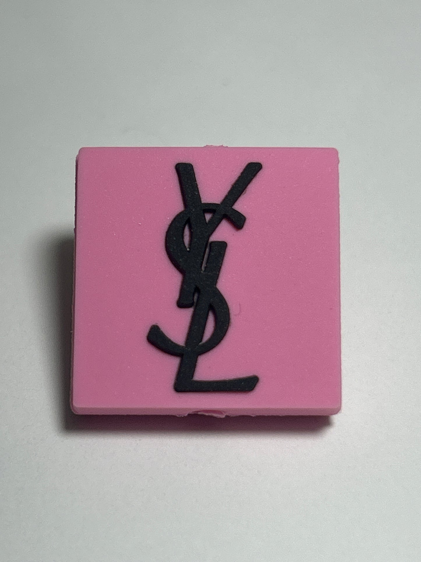 Y S L Square Silicone Focal Bead