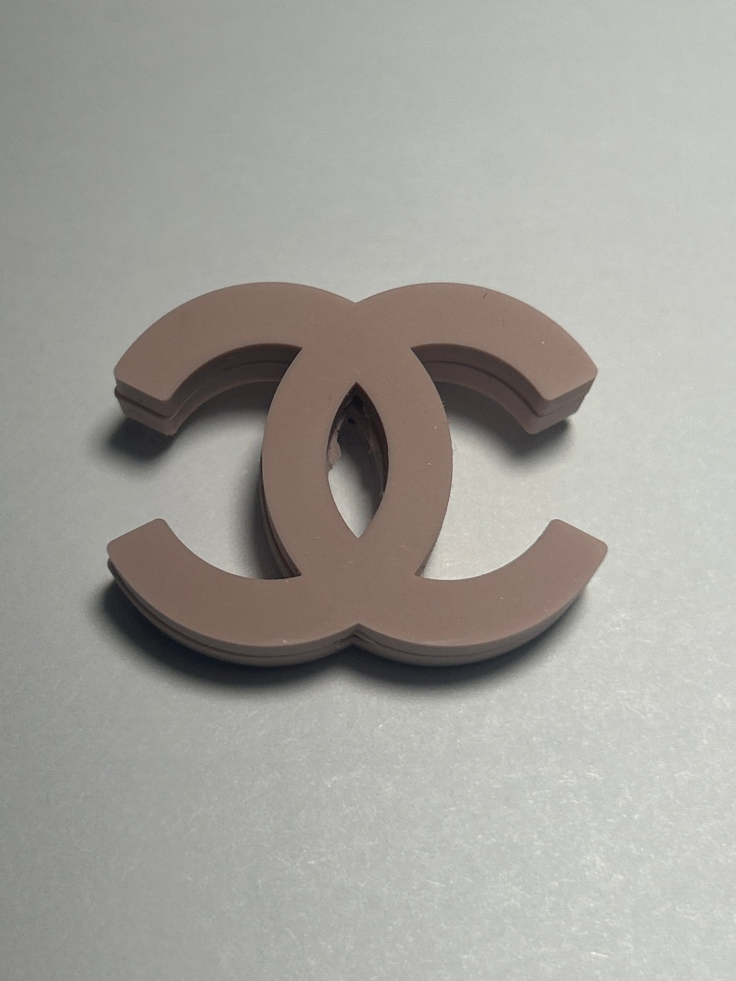 Cee Cee Solid Color Letters Silicone Focal Bead