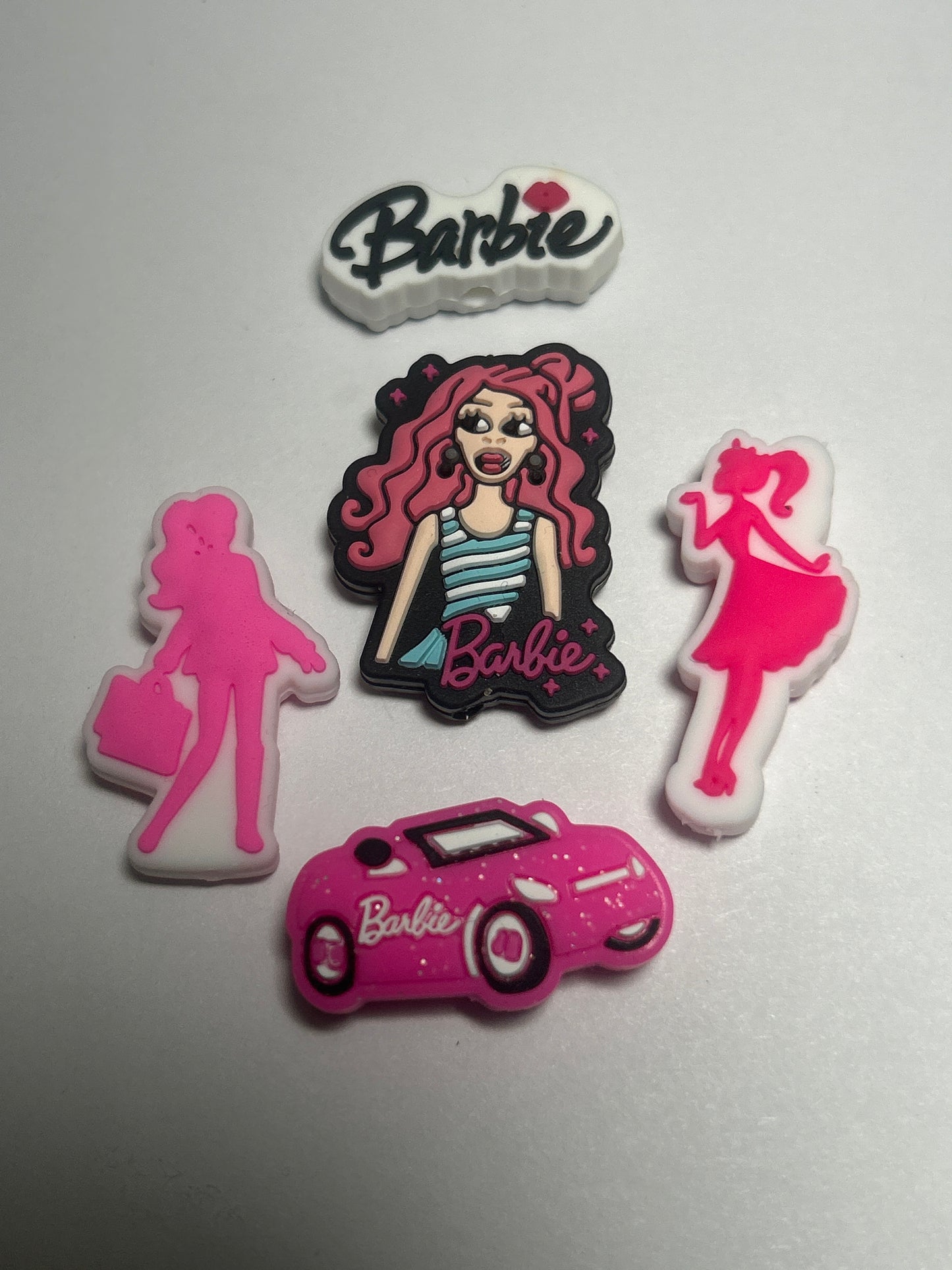 Barbie Silicone Focal Beads