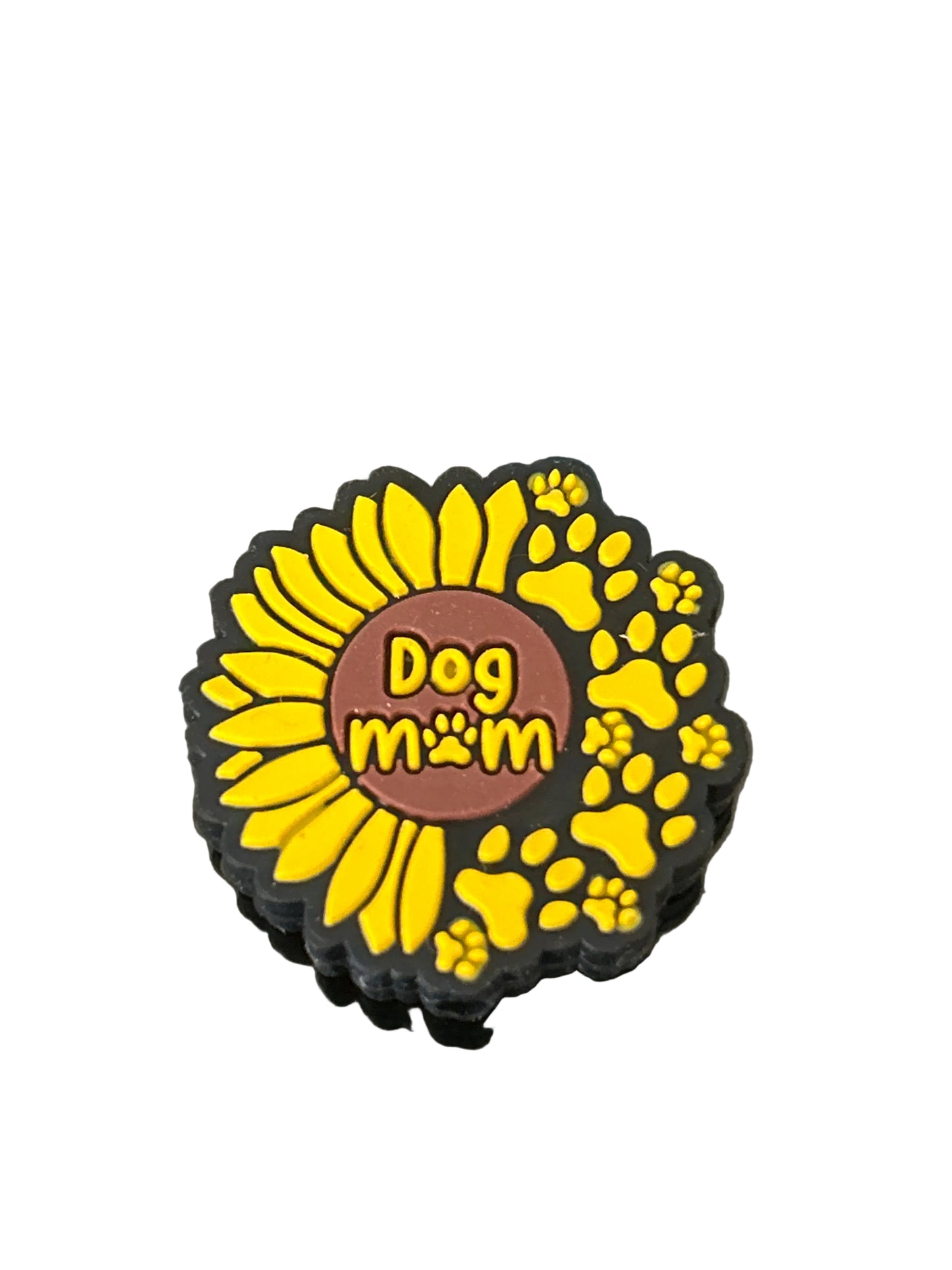 Dog mom Sunflower - Focal Bead