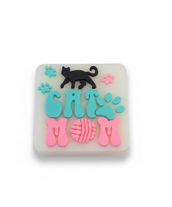 Cat Mom - Focal Bead