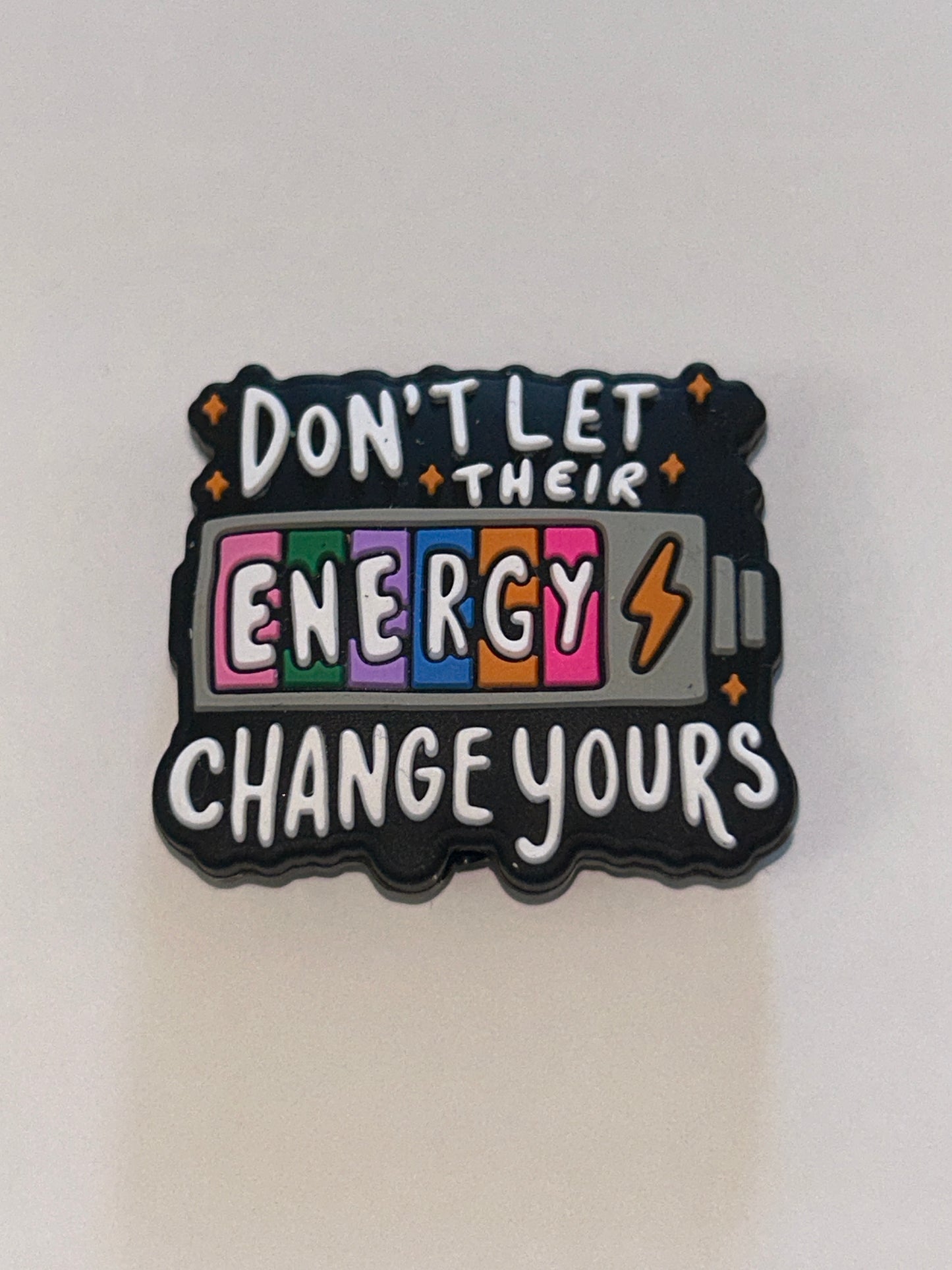 Don’t let their energy change yours-Silicone Focal Bead