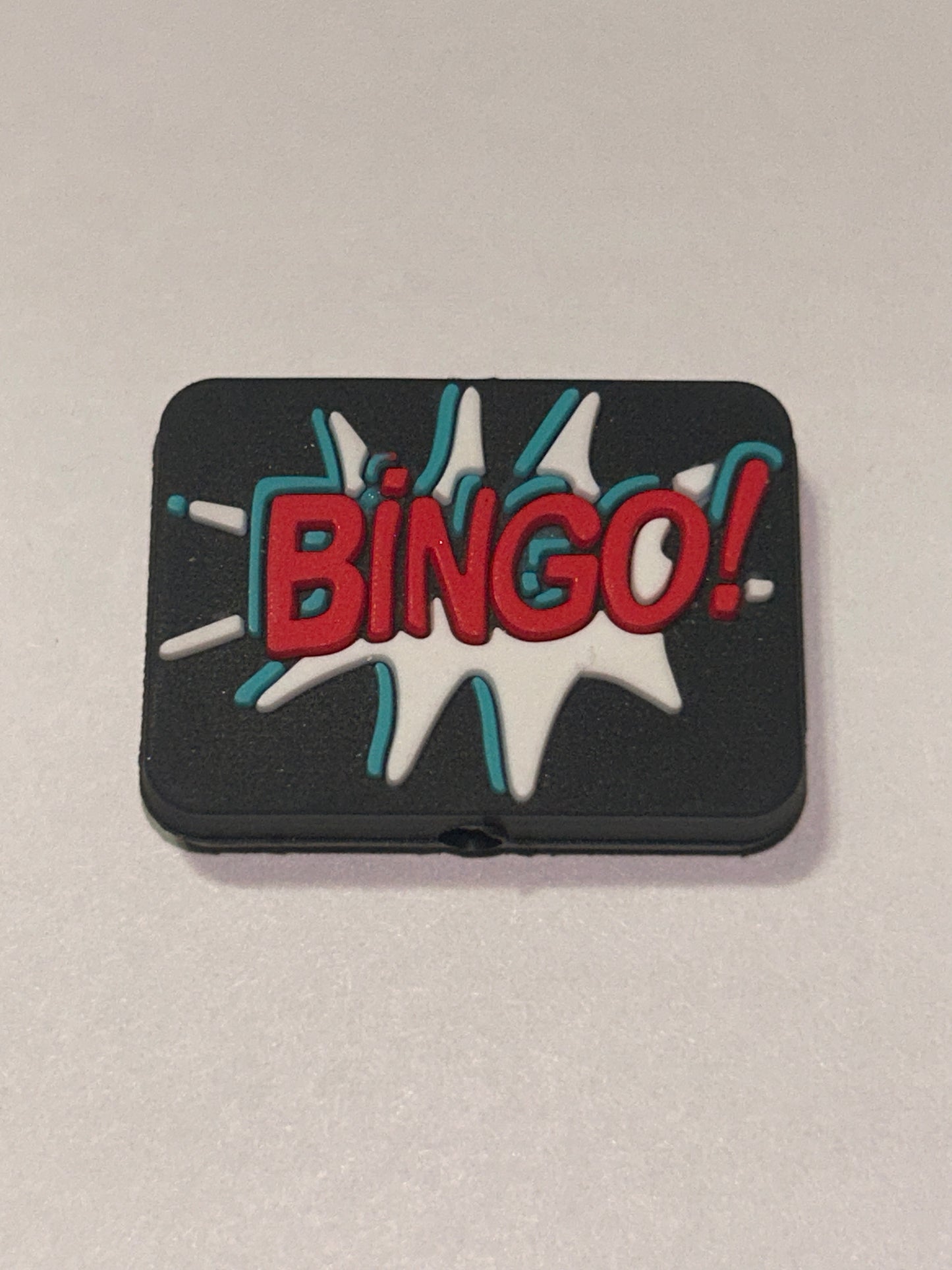 Bingo Silicone Focal Beads