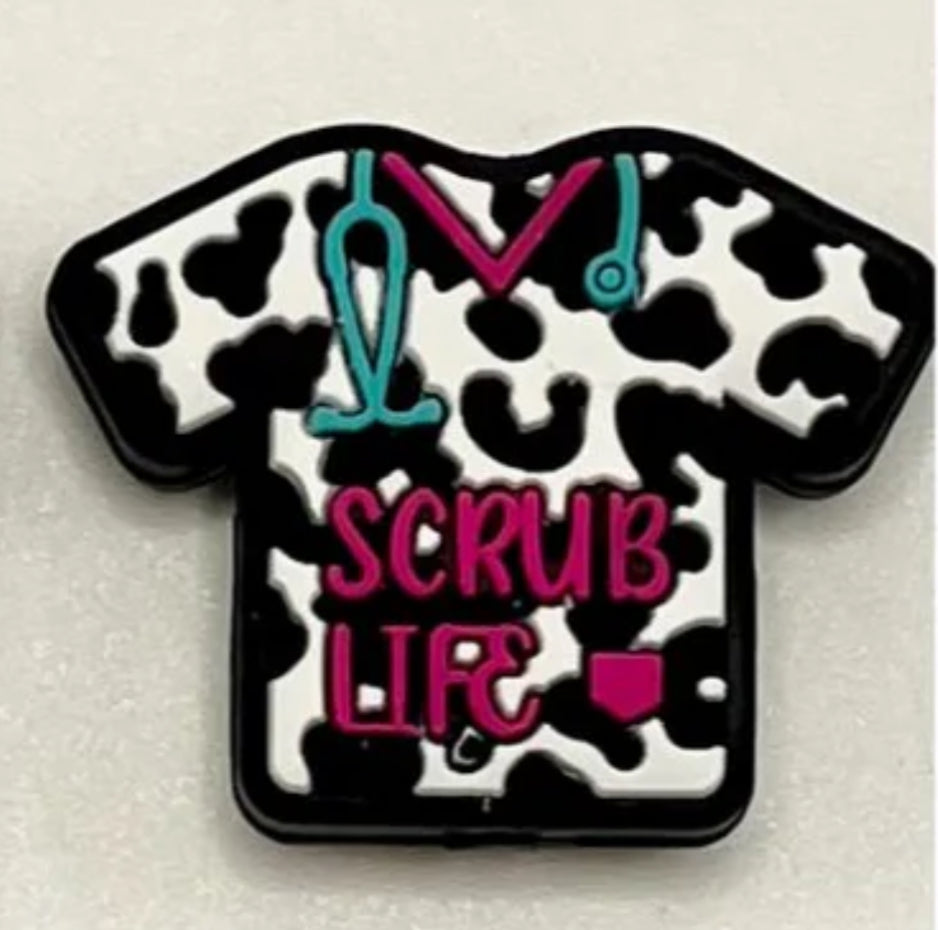 Scrub Life - Nurse Silicone Focal Bead