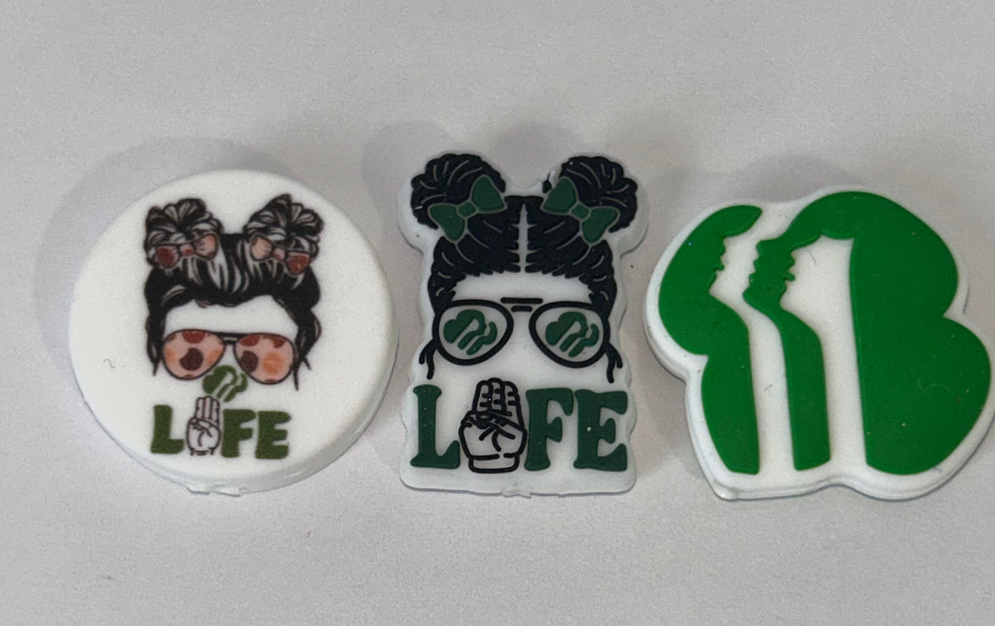 Girl Scout Silicone Focal Beads