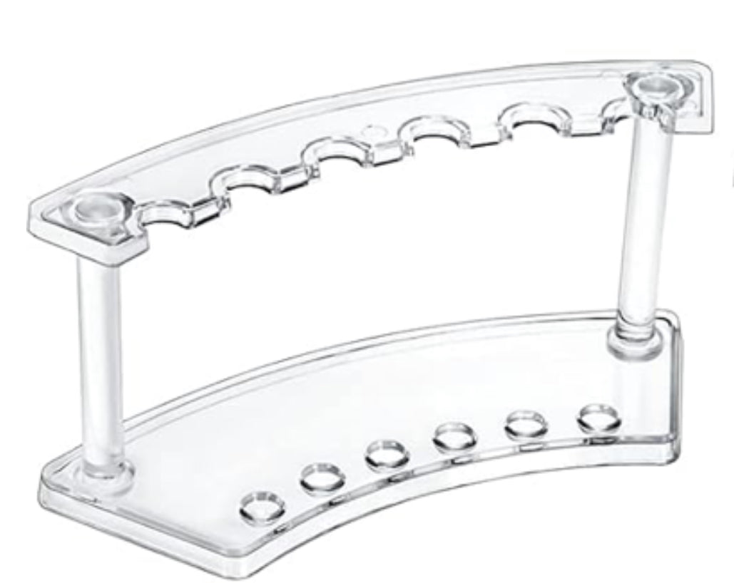 Acrylic 6 slot pen holders