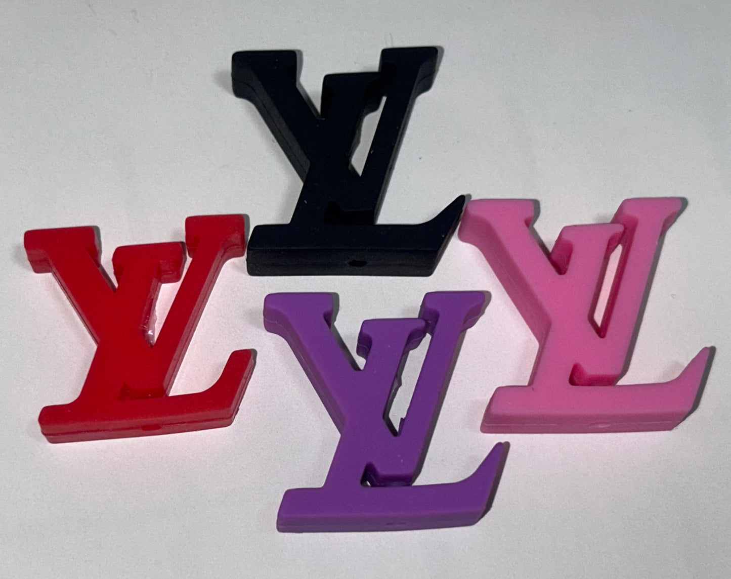 L Vee ( Different Options) Silicone Focal Beads