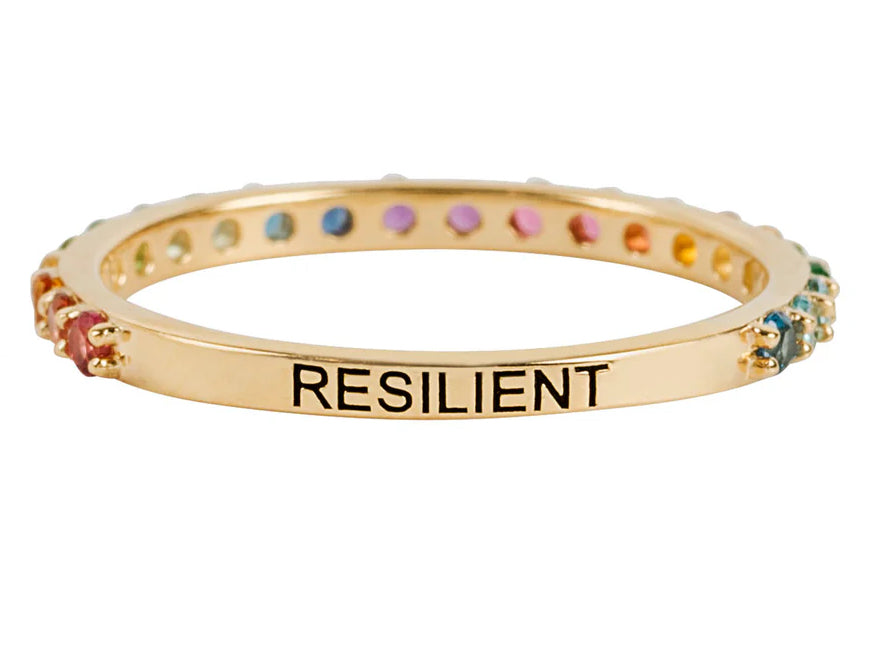 Resilient Rainbow Ring - Origami Owl