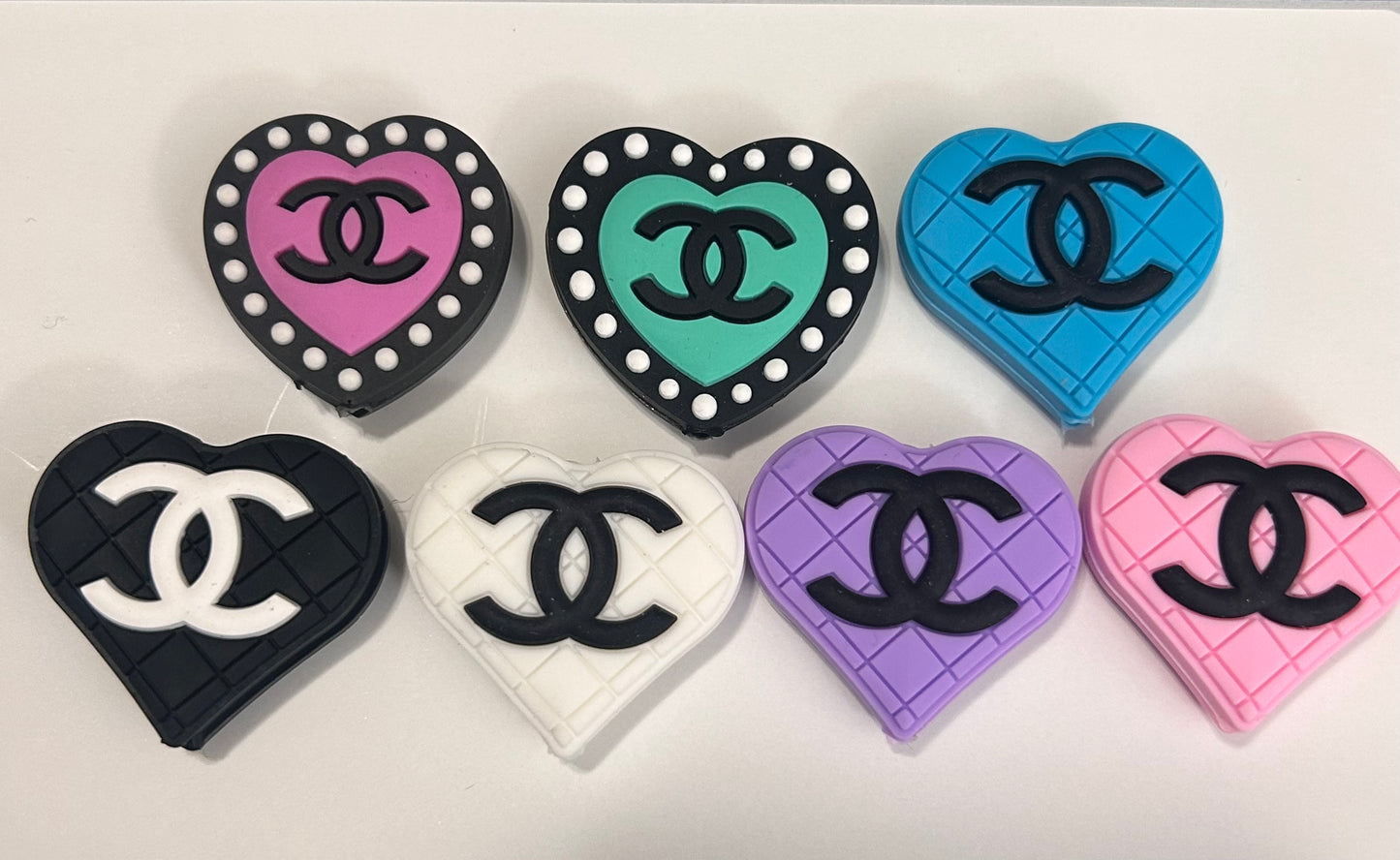 Cee Cee Hearts -Focal Bead