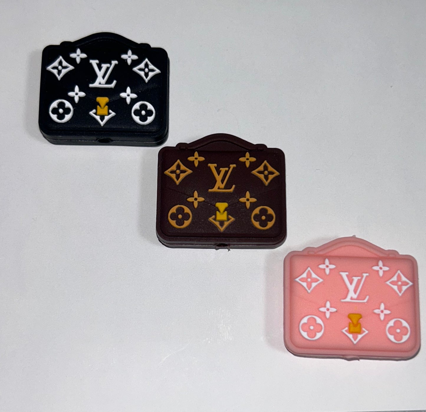 L Vee Handbags/Purse Silicone Focal Beads