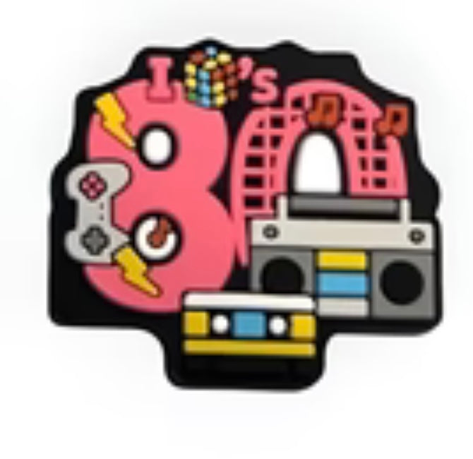 I love the 80’s - Focal Bead