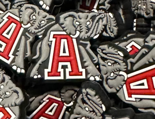 Alabama Silicone Focal Bead