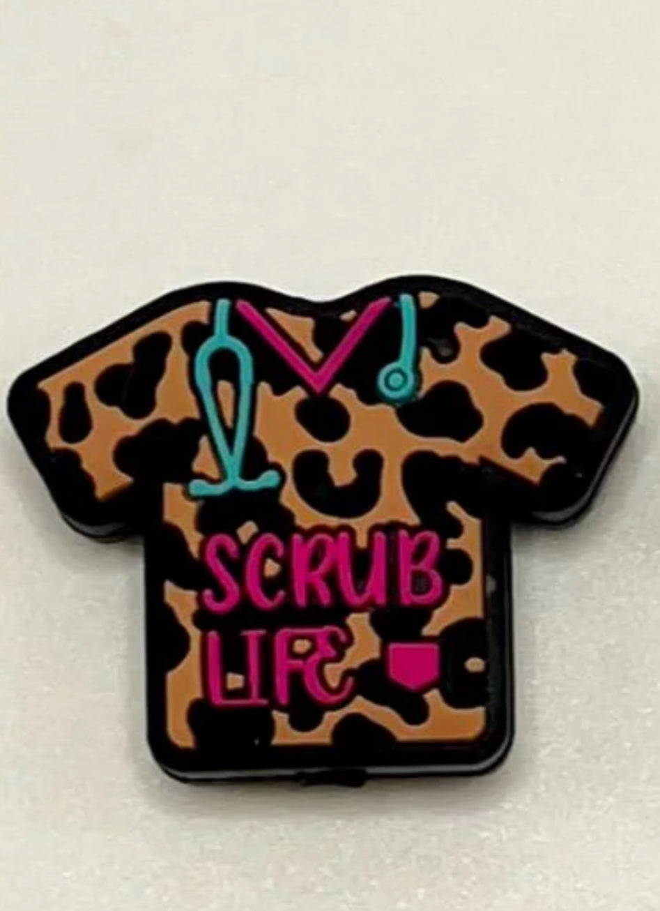 Scrub Life - Nurse Silicone Focal Bead