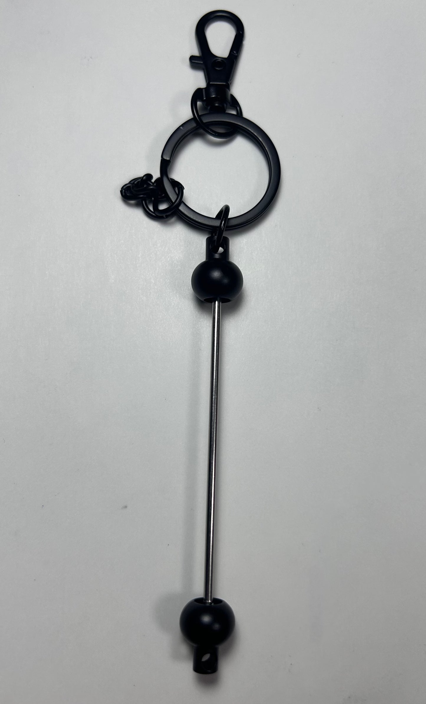 Beadable Keychain Bars/Zipper pulls w/hardware