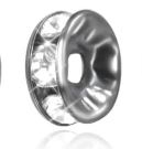 Rhinestone Spacer Beads 10mm