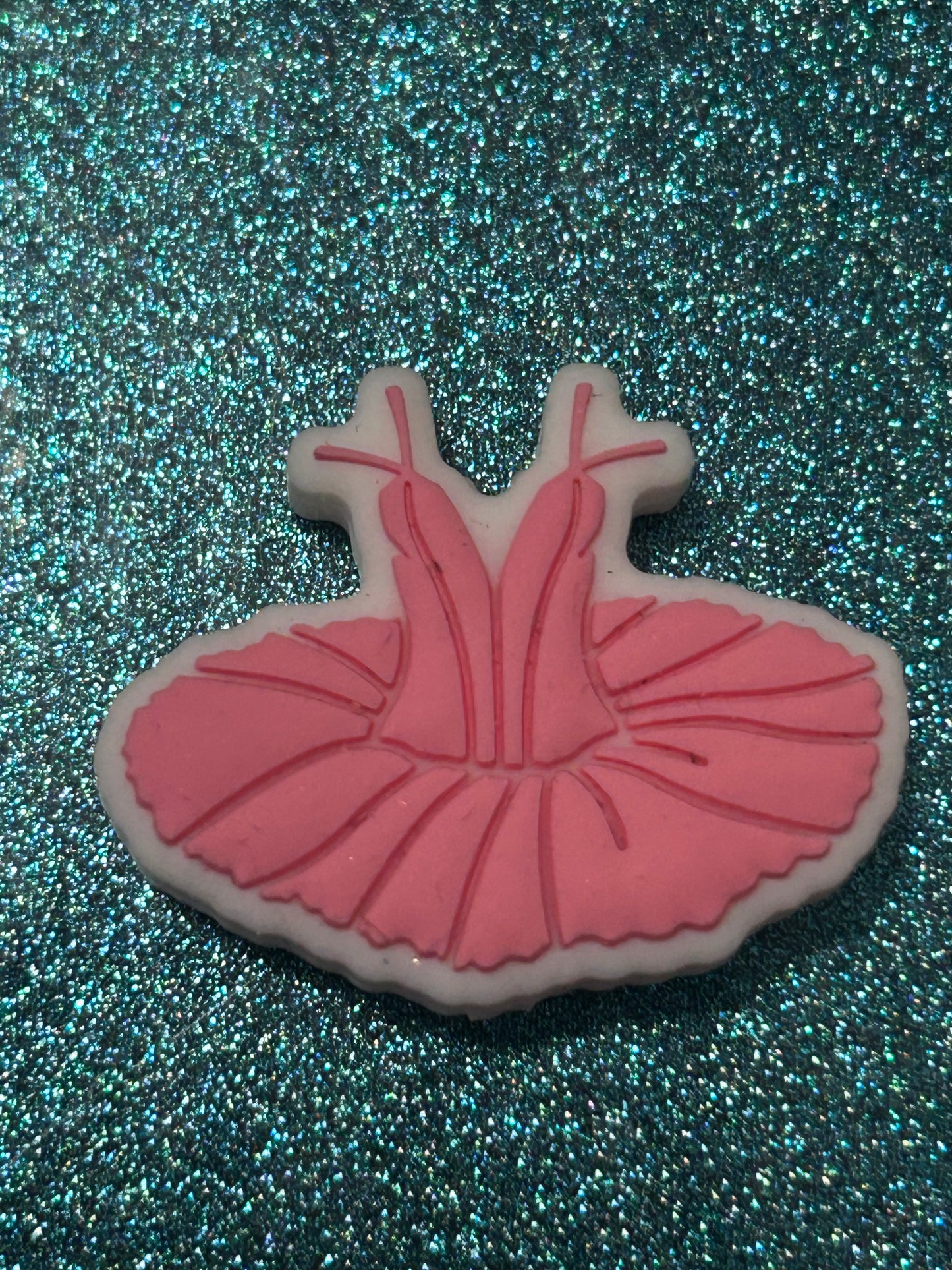 Pink Tutu Focal Bead
