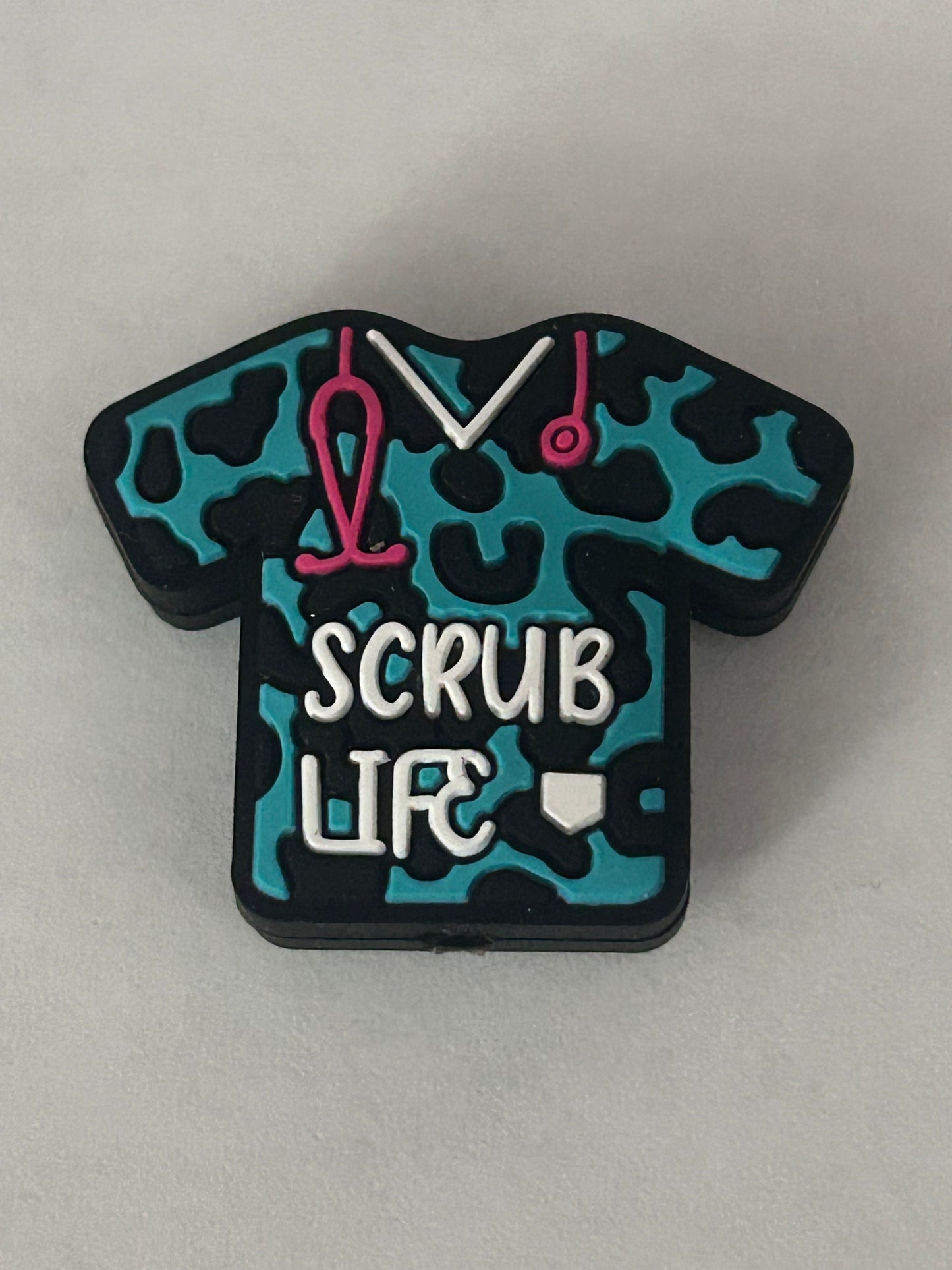 Scrub Life - Nurse Silicone Focal Bead