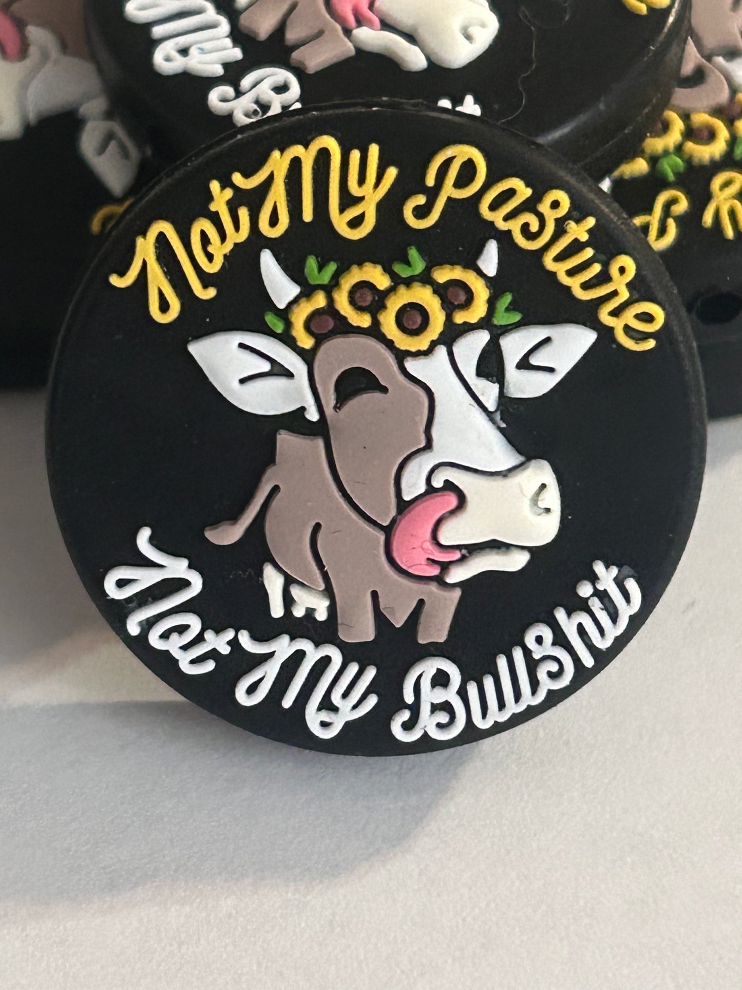 Not my pasture not my bullshit - Silicone Focal Bead