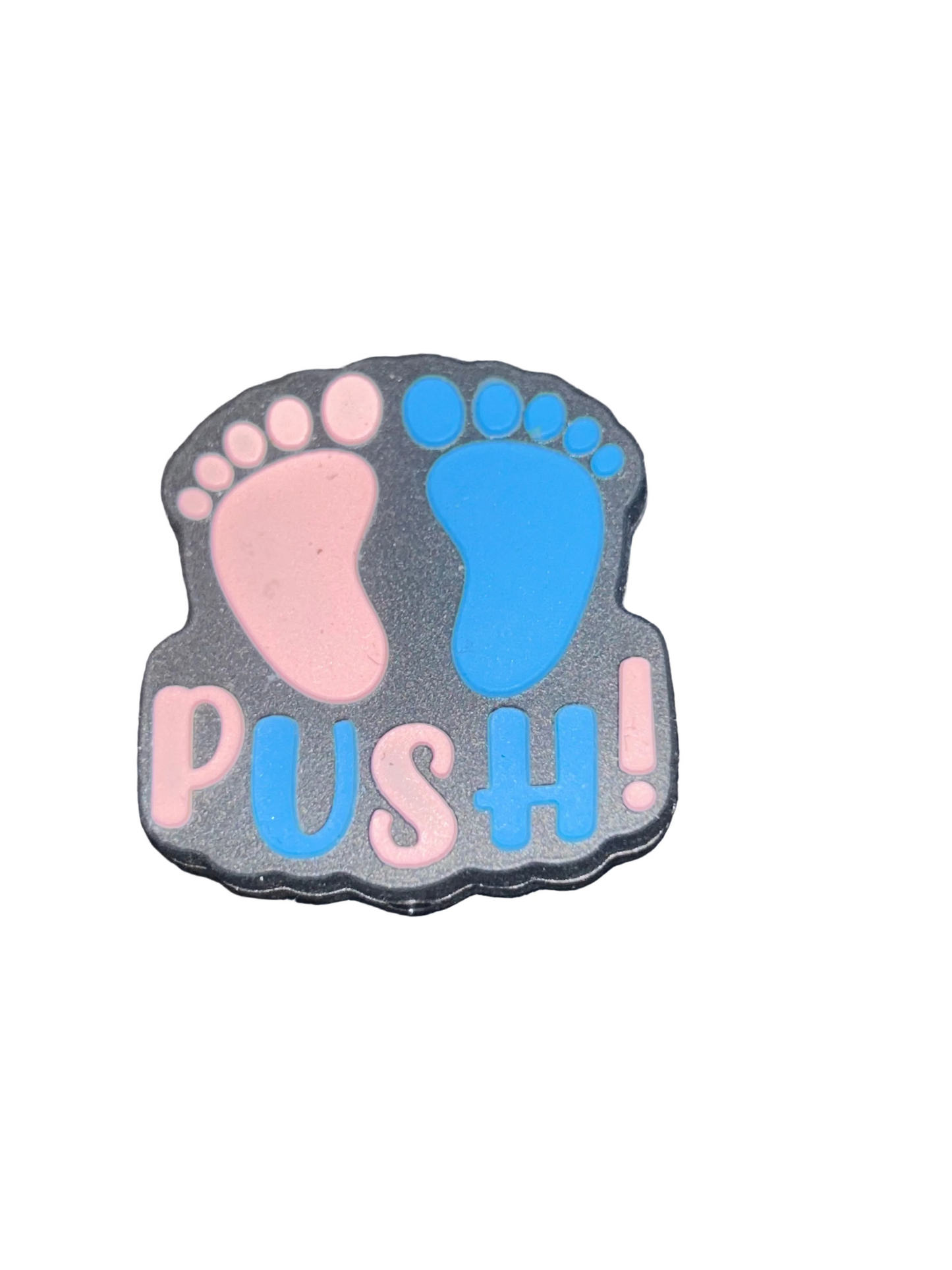 PUSH Baby Feet -Focal Bead