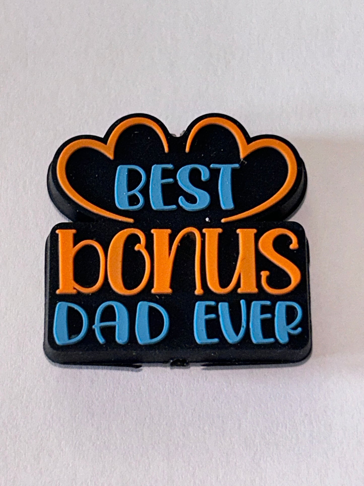 Best Bonus Dad Silicone Focal Bead