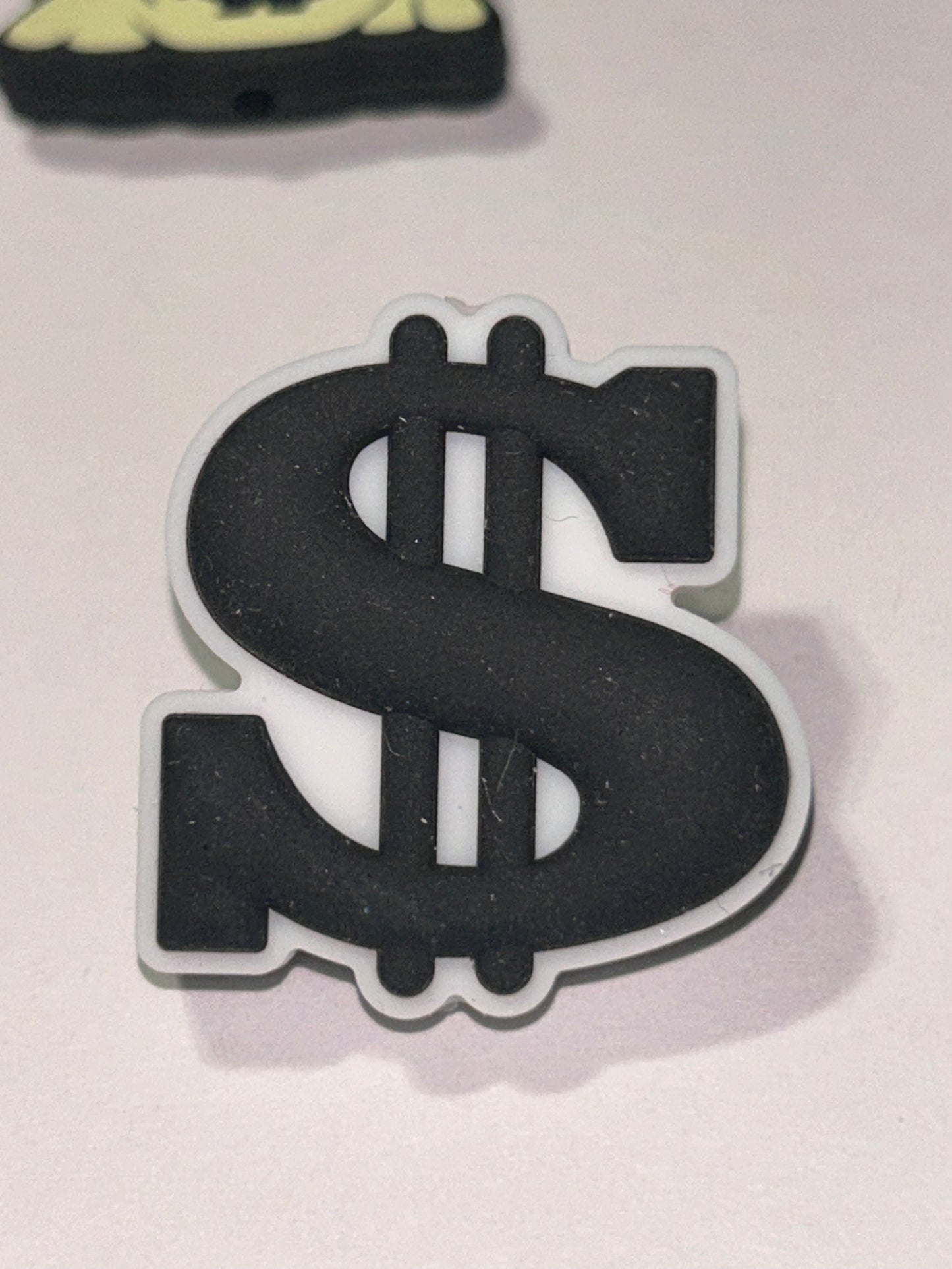 Money Money Money Silicone Focal Beads