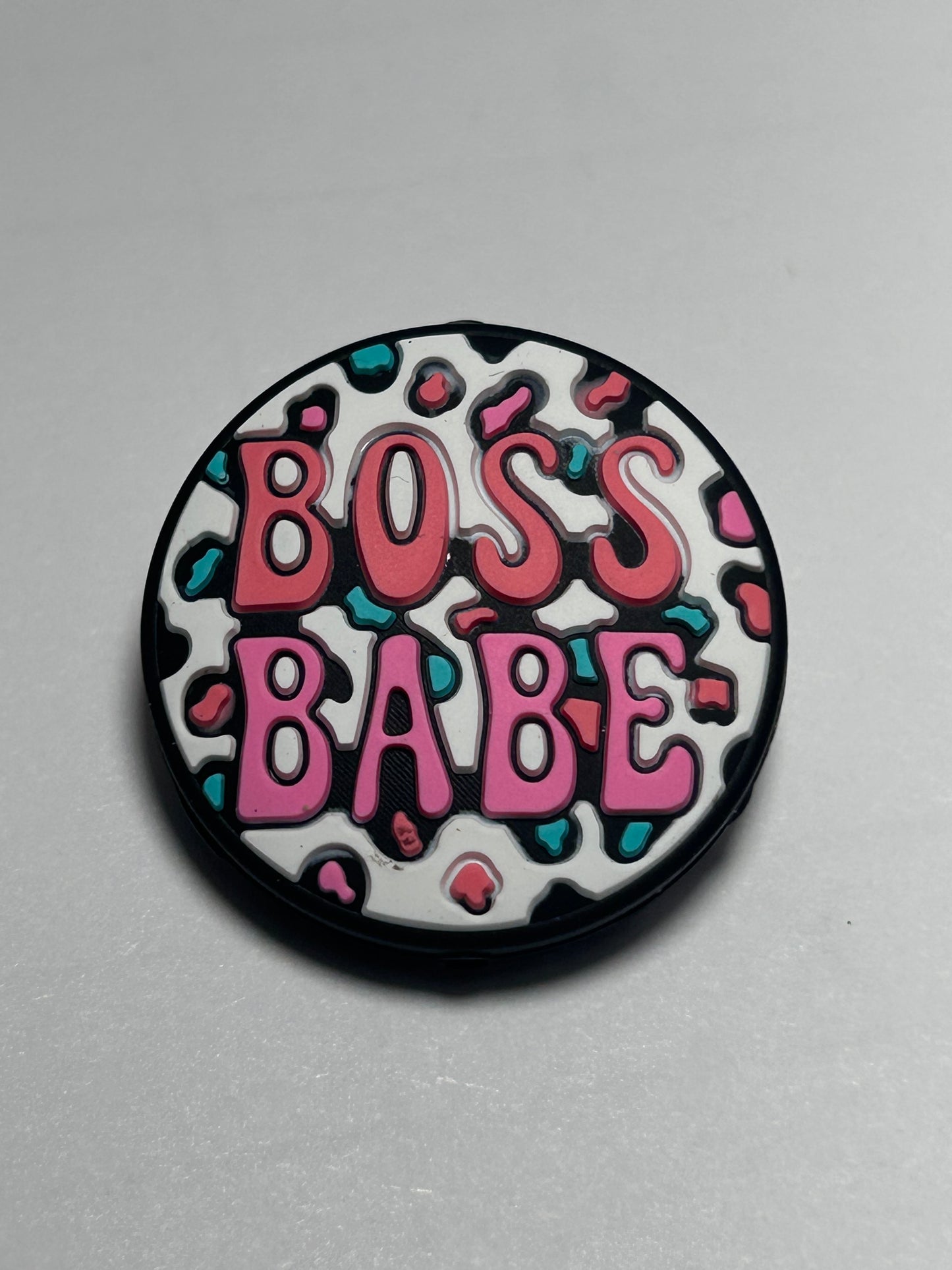 Boss Babe Silicone Focal Bead