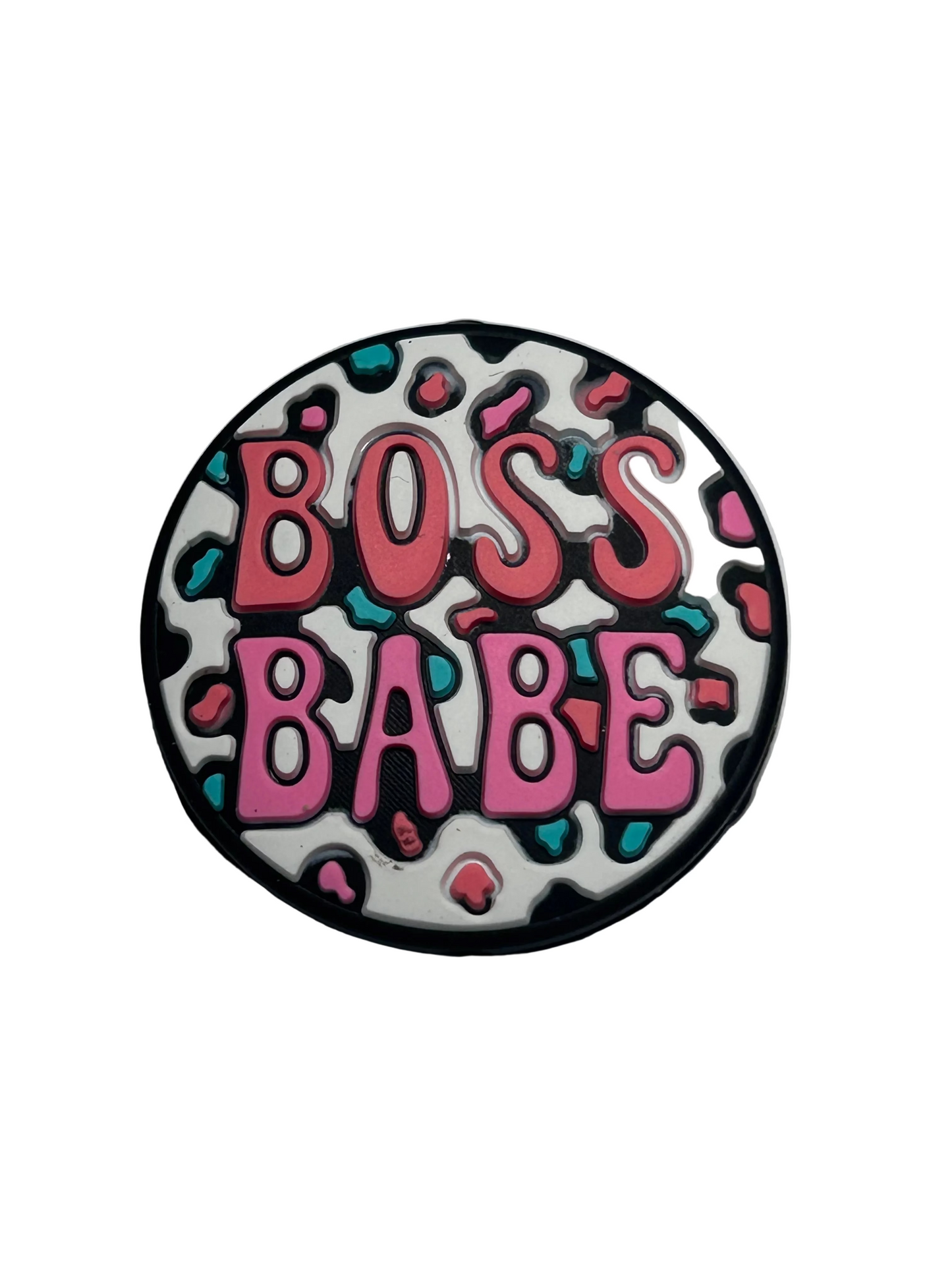 Boss Babe Silicone Focal Bead