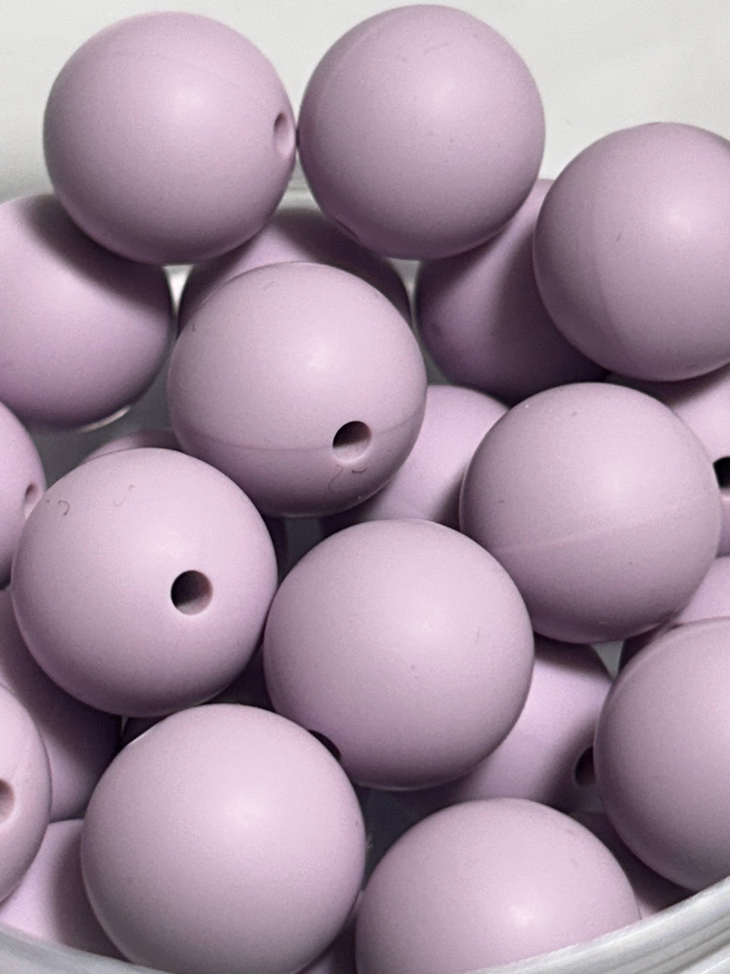 15mm - Single Round Silicone Beads