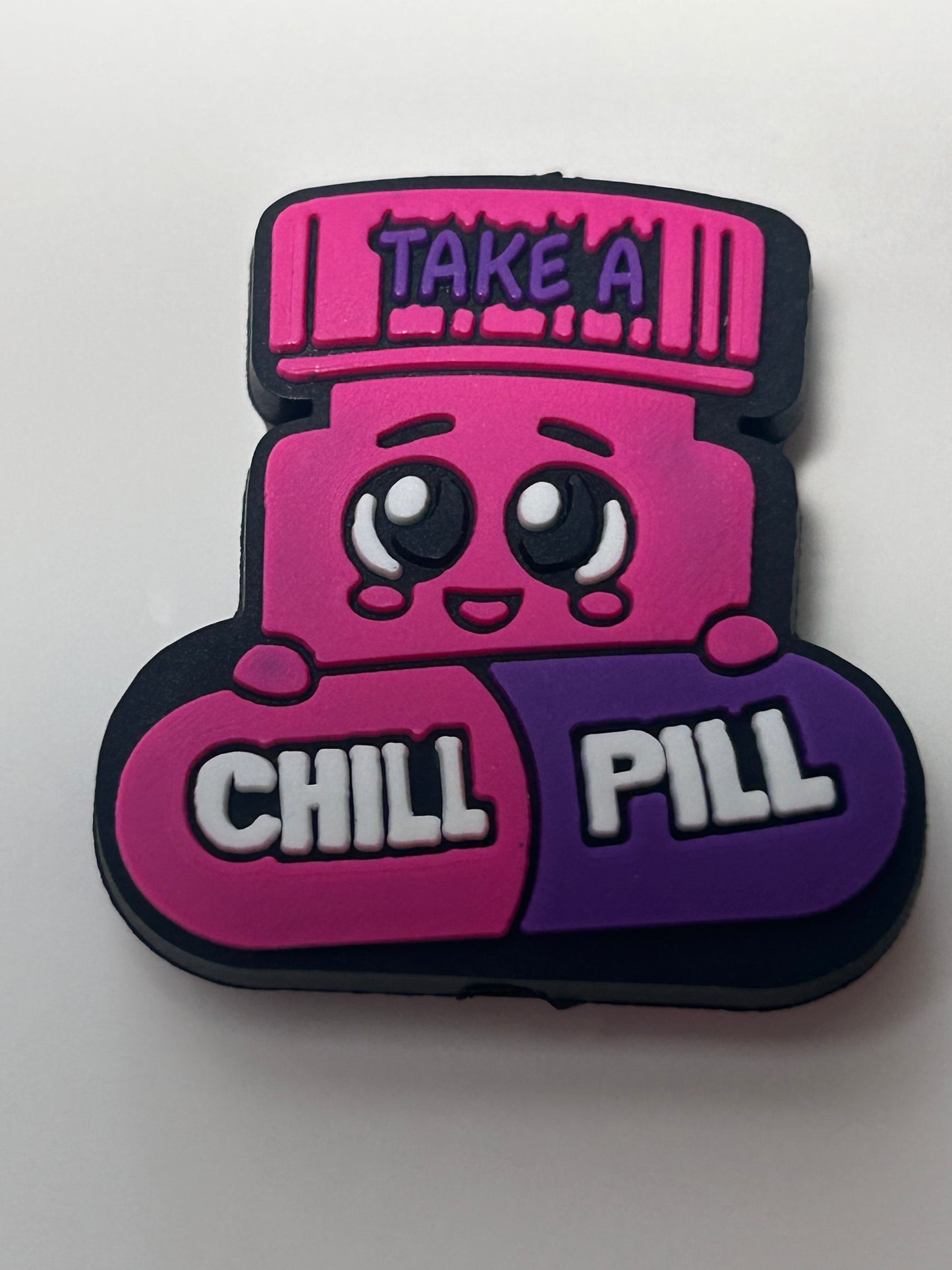 Take A Chill Pill Silicone Focal Bead